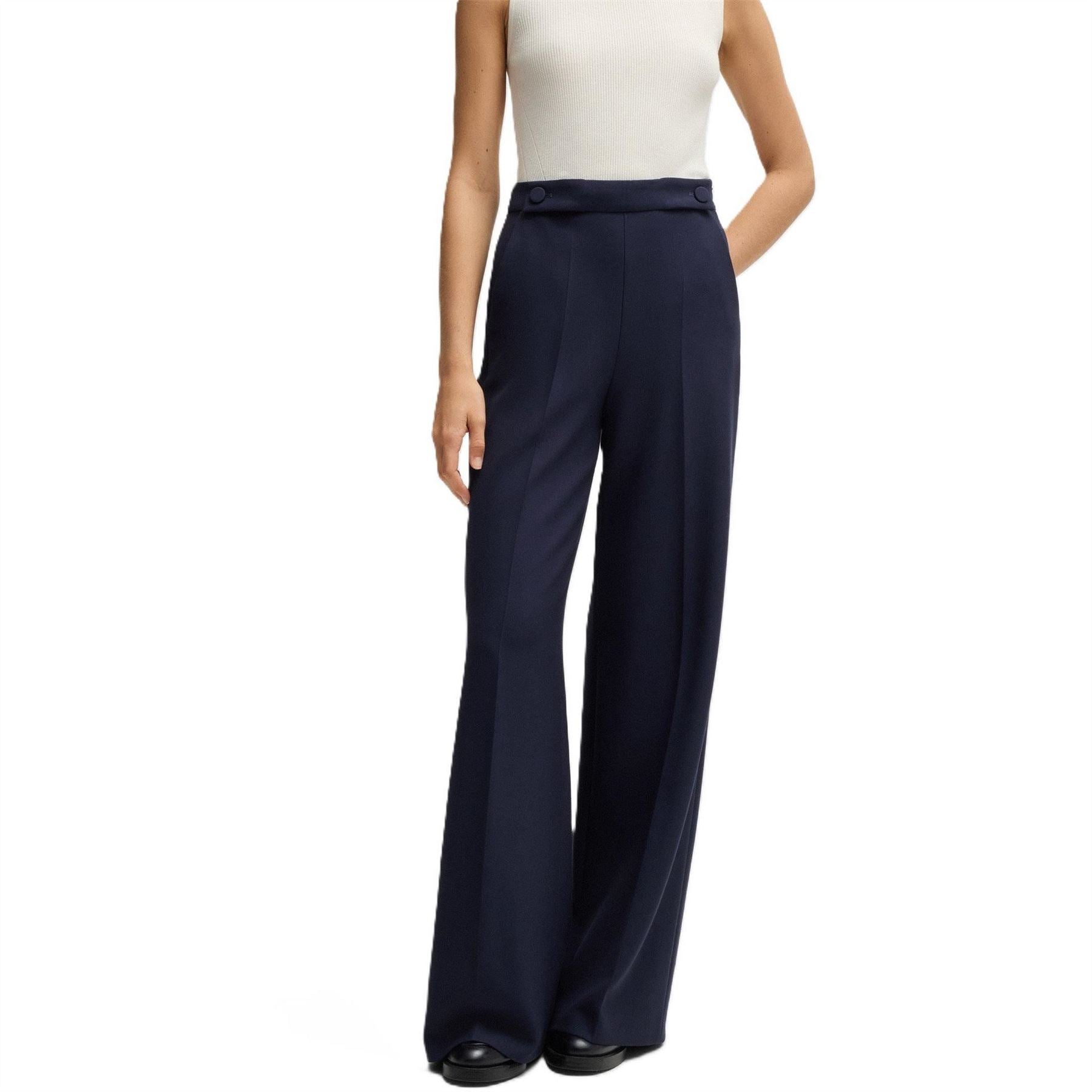 Boss Tupita Straight Leg Trousers