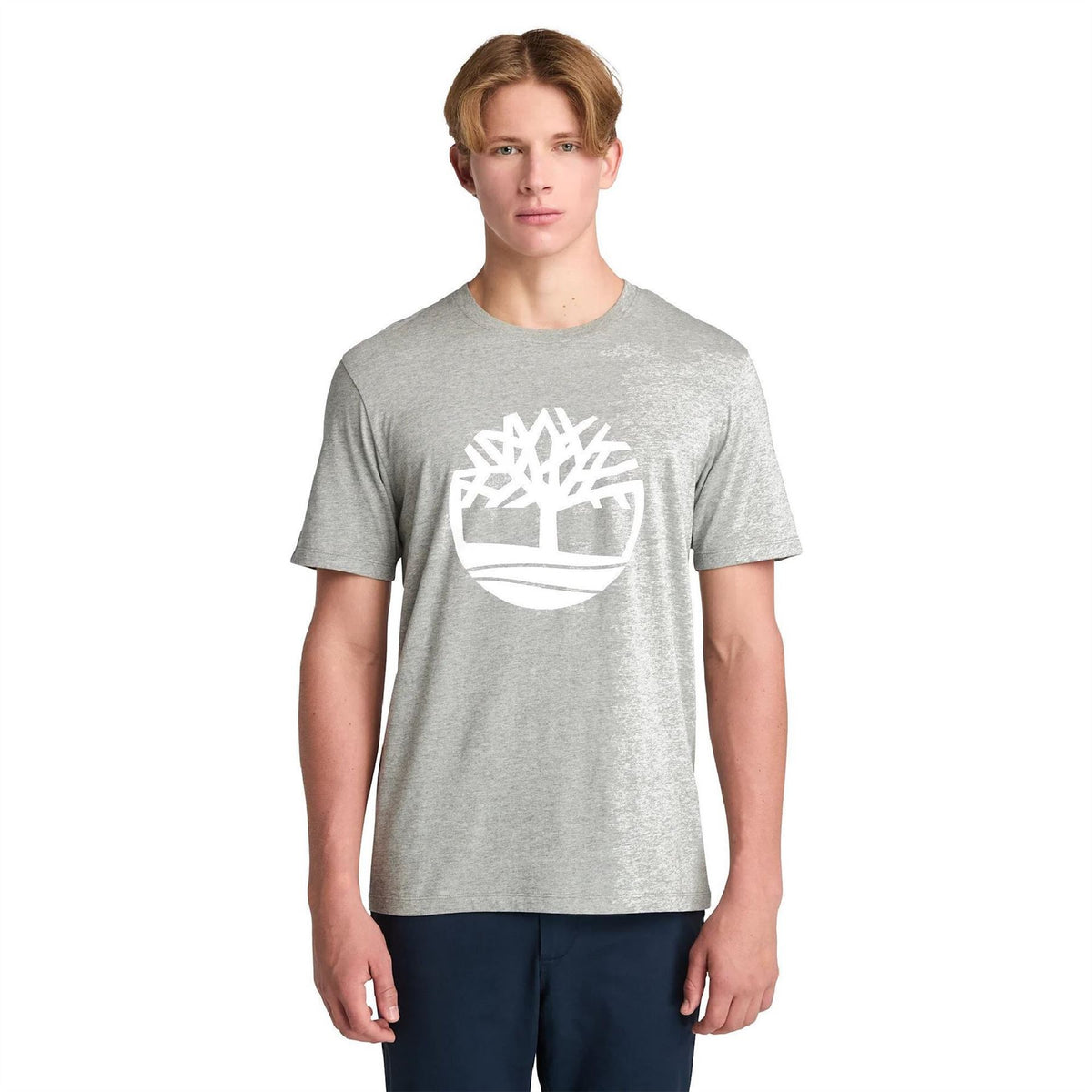 Timberland Northwood Tree Logo Cotton Short Sleeve T-Shirt