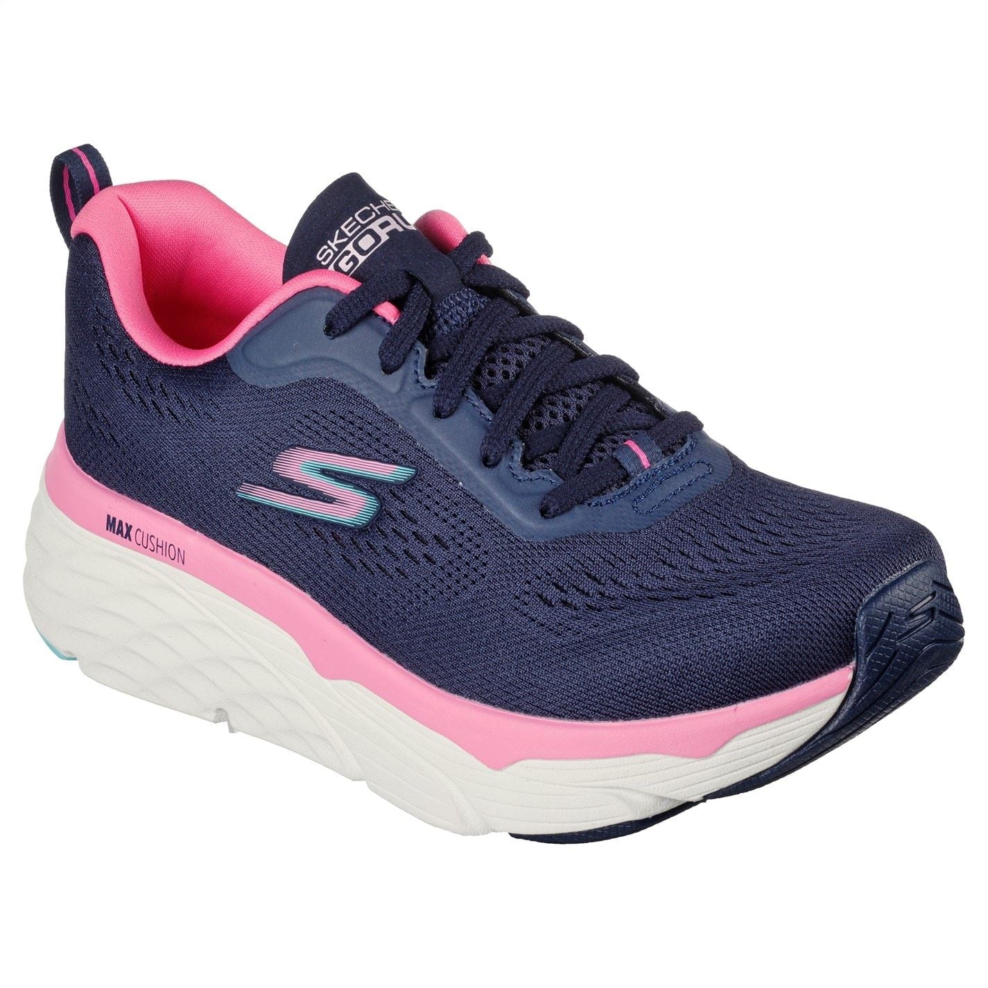 Skechers Womens Max Cushioning Elite Low Top Trainers