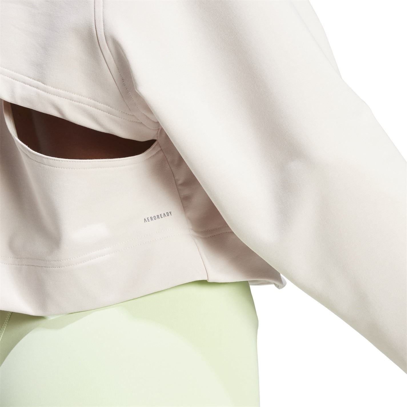 adidas Cropped Crew Neck Relaxed Fit Sweatshirt