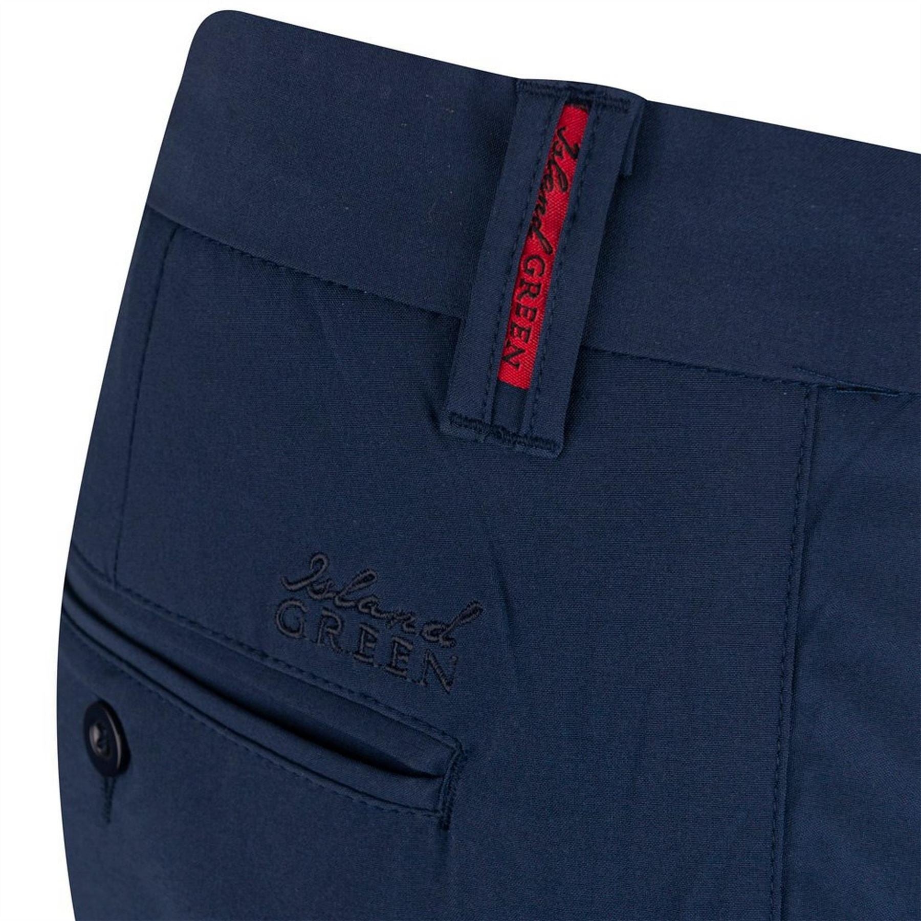 Island Green Mens Golf Stretch Tapered Trousers