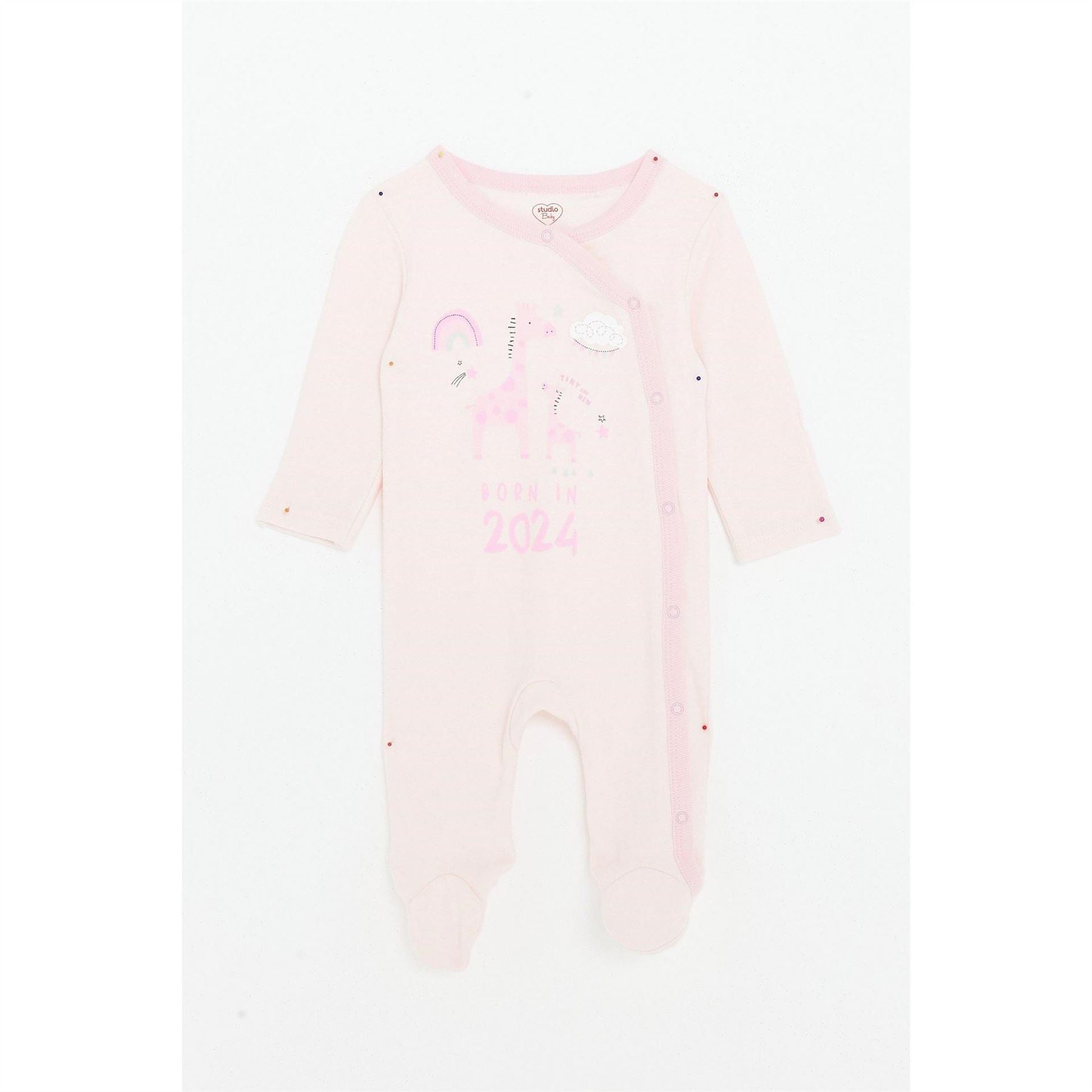 Hello World Crew Neck Pyjama Set
