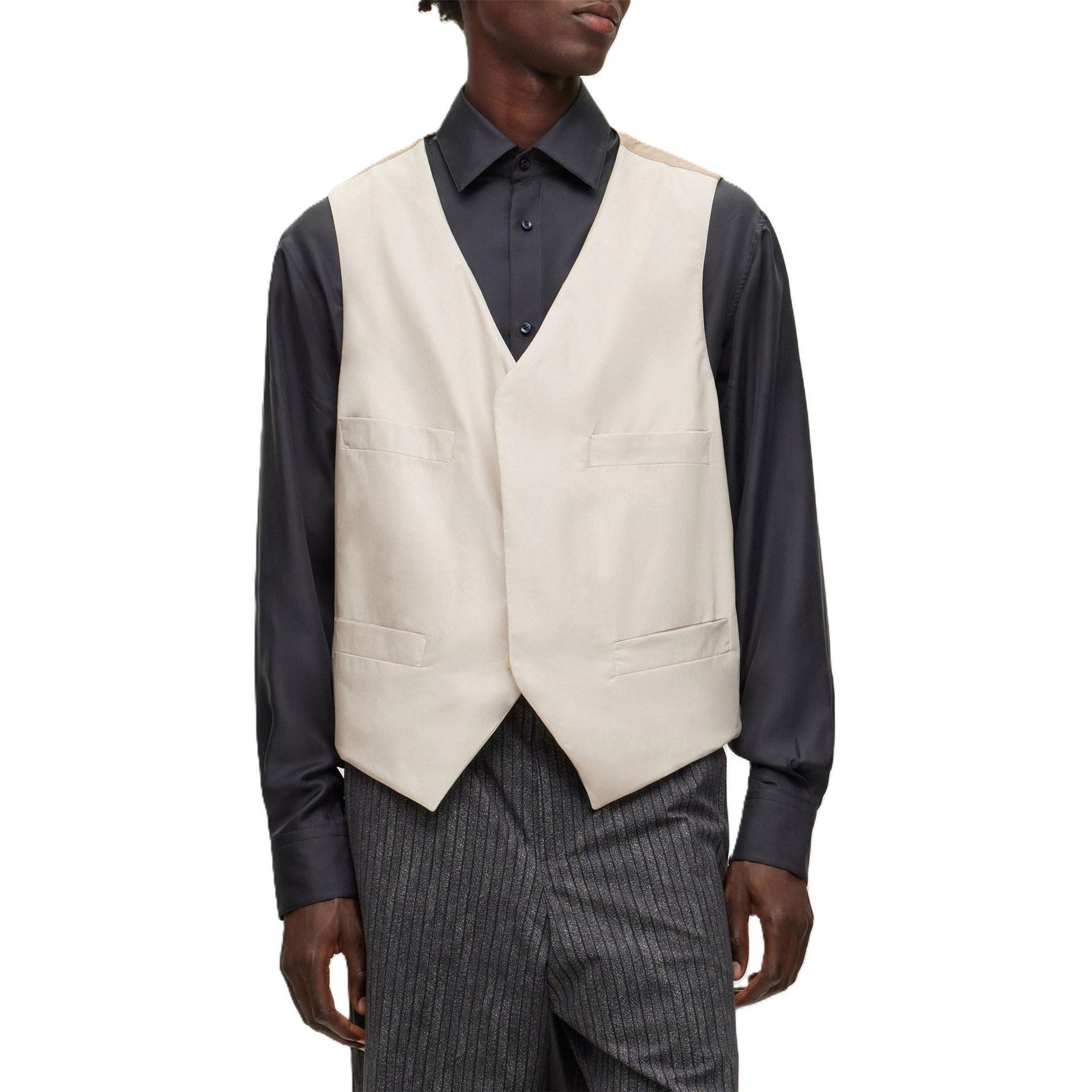 Boss Duran Solid Patterned Overshirt