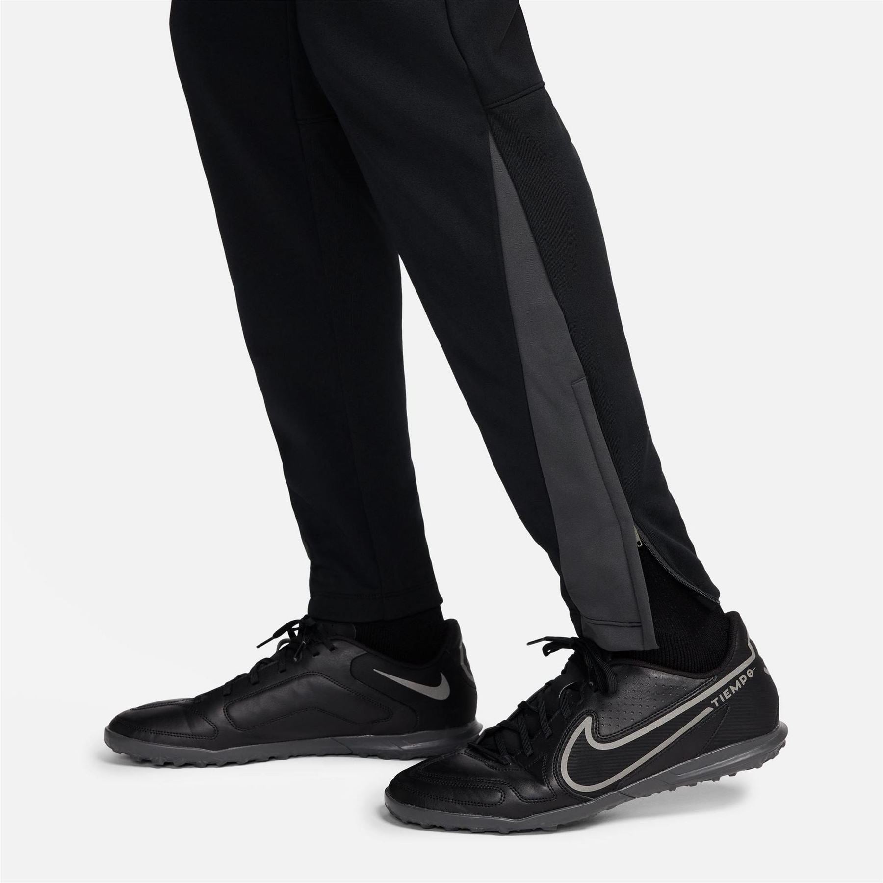 Nike Acad Solid Patterned Slim Track Pants