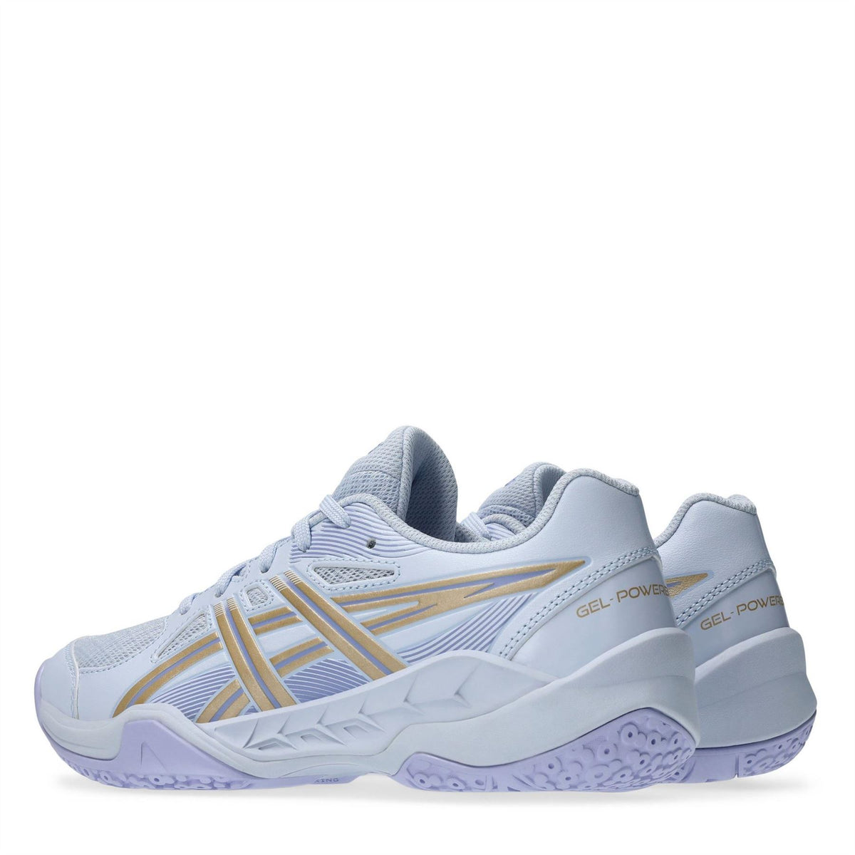 Asics Kids Gel Powerbreak Netball Low Top Shoes