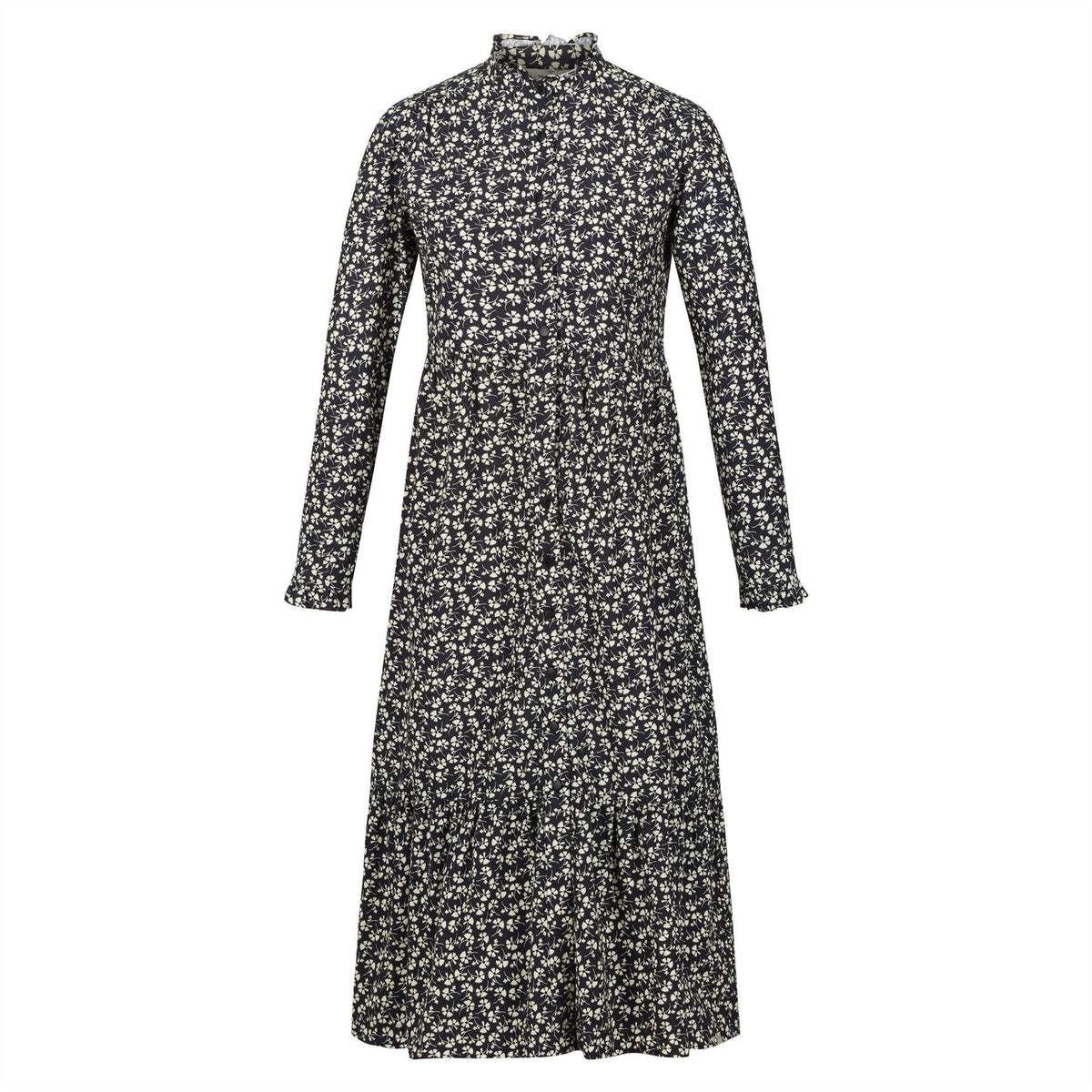 Regatta Orla Mock Neck Long Sleeve Midi Dress