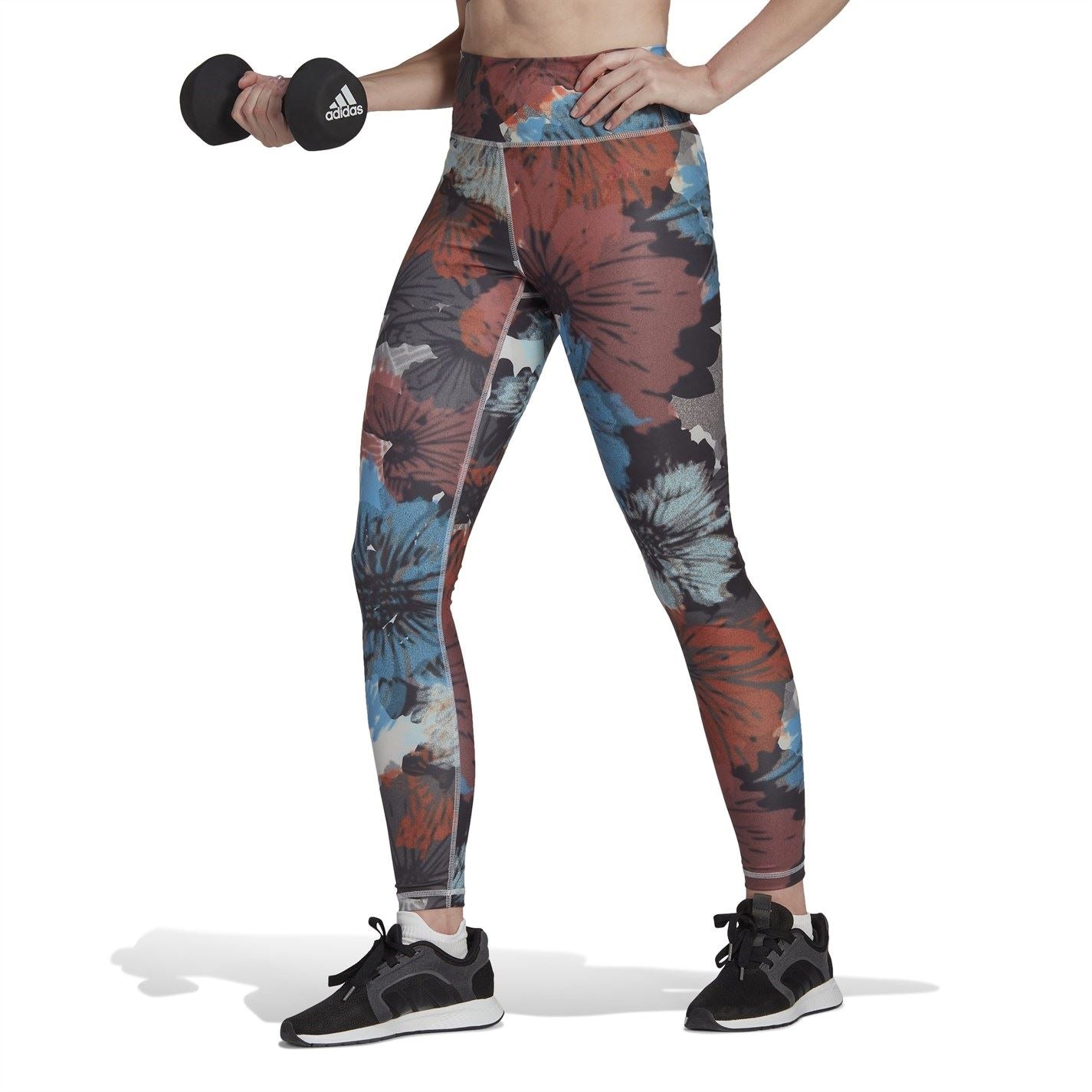 adidas Womens Training Essentials Printed Gym Legging