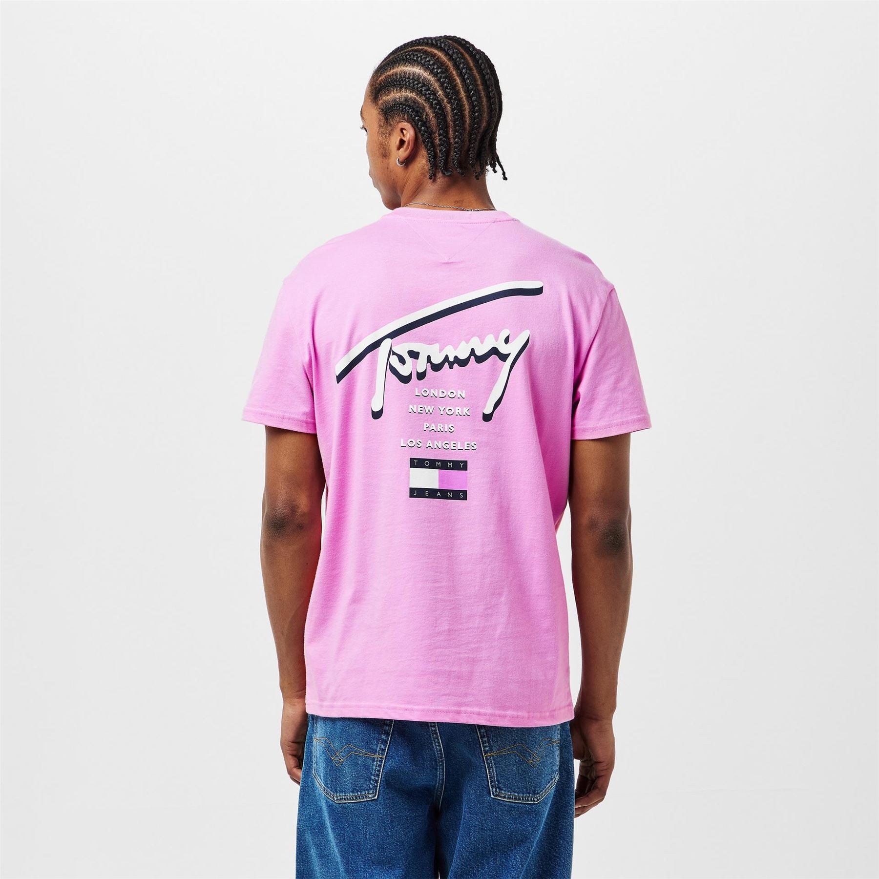 Tommy Jeans Flag Logo T-Shirt