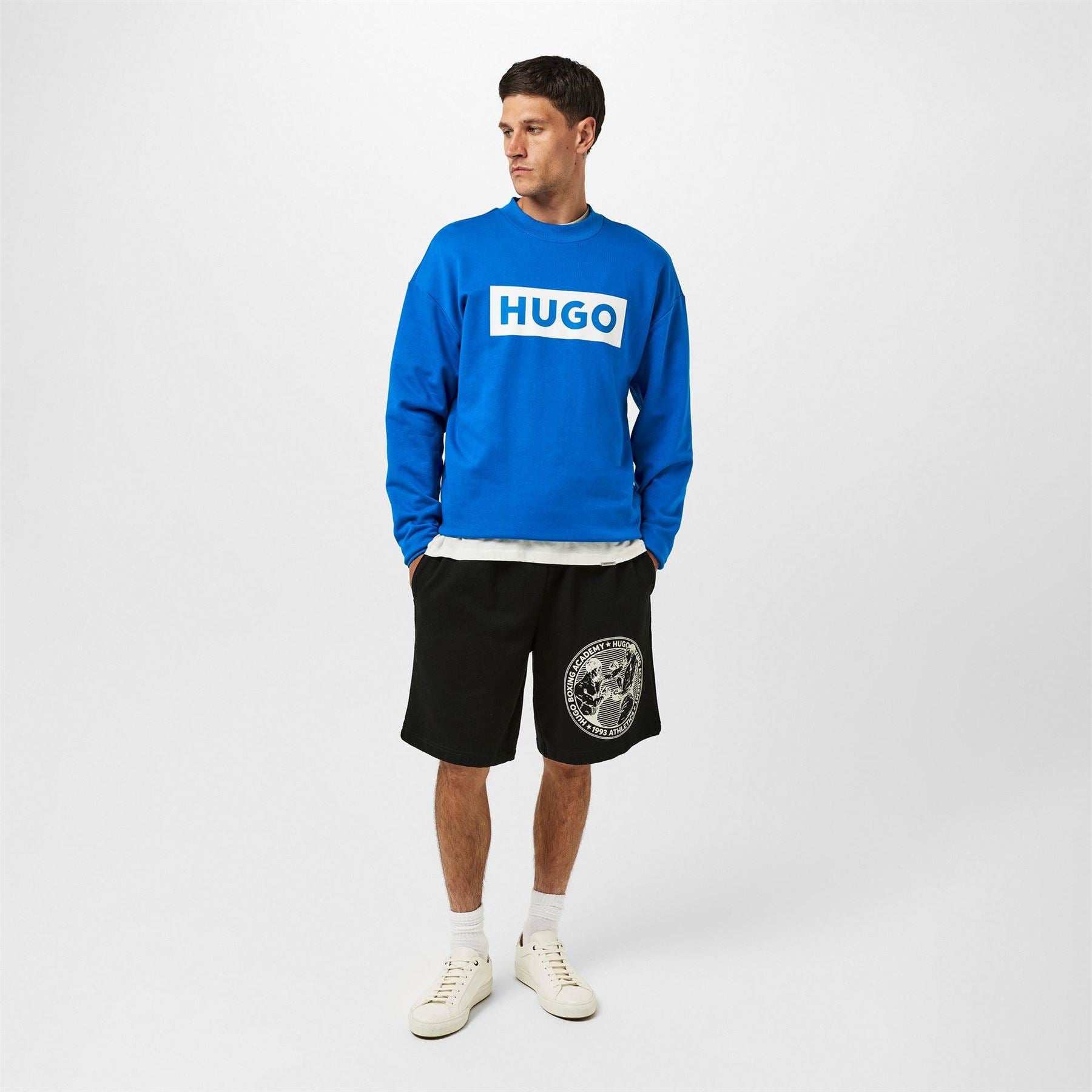 Hugo Crew Neck Regular Fit Sweatshirt