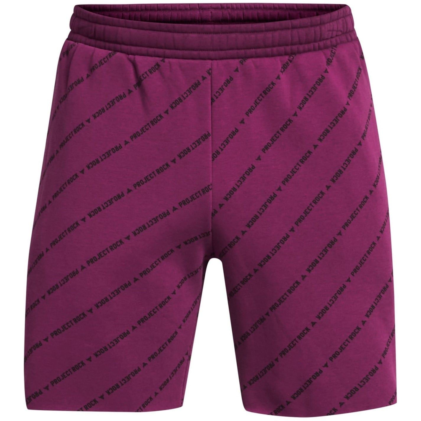Under Armour Project Rock Lettering Running Shorts