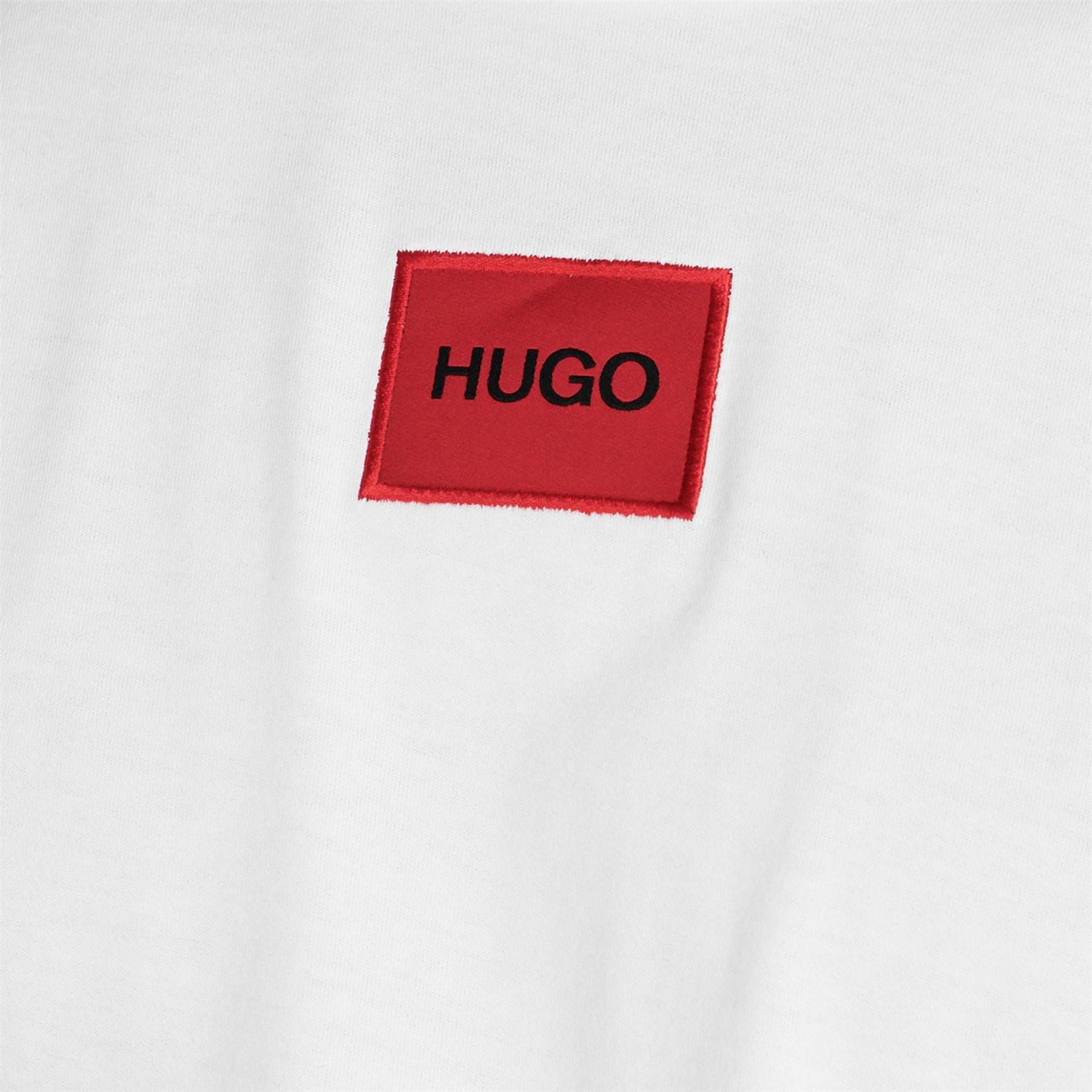 Hugo HUGO Diragolino Contemporary T Shirt with Logo Detail