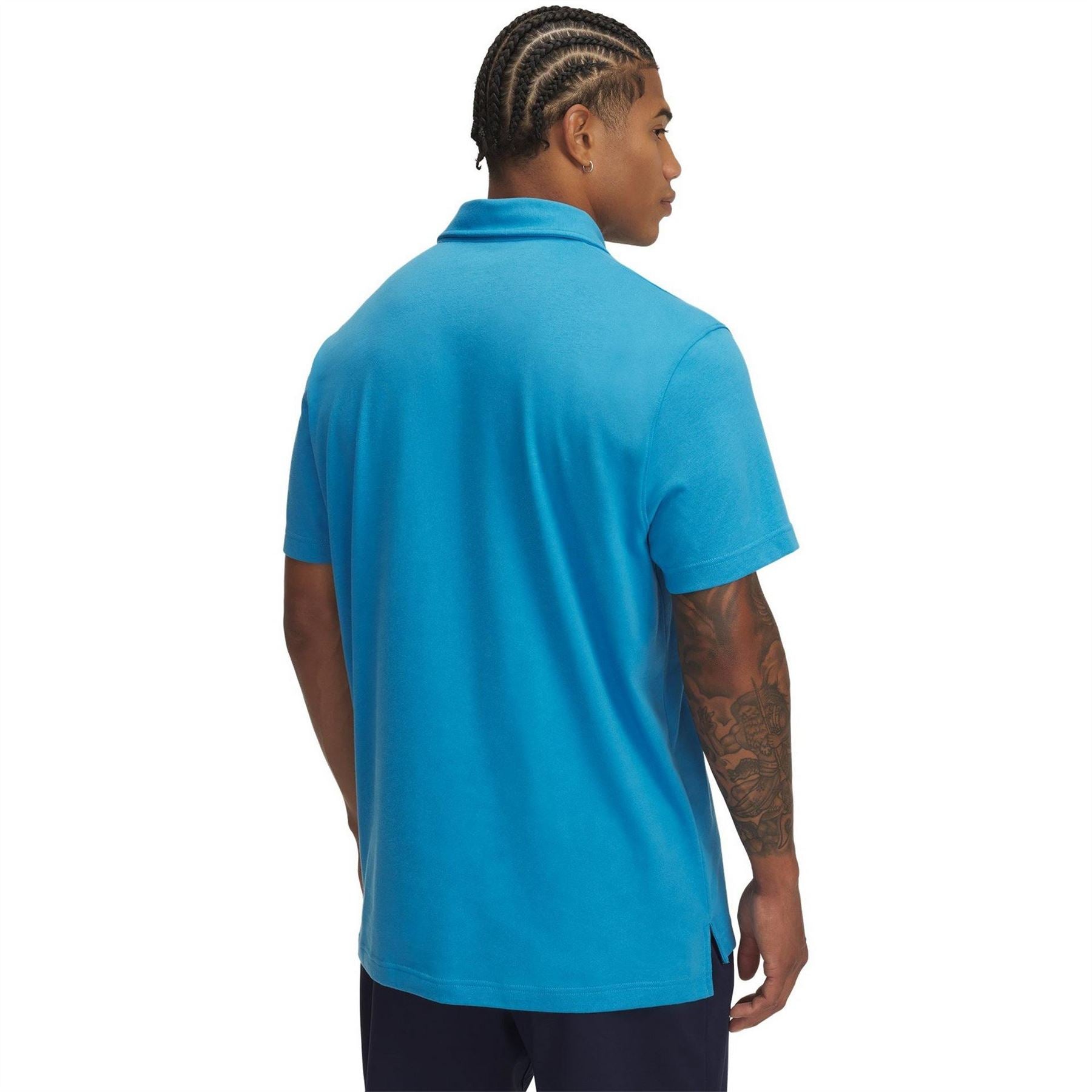Under Armour Logo Print Short Sleeve Polo Collared Shirt