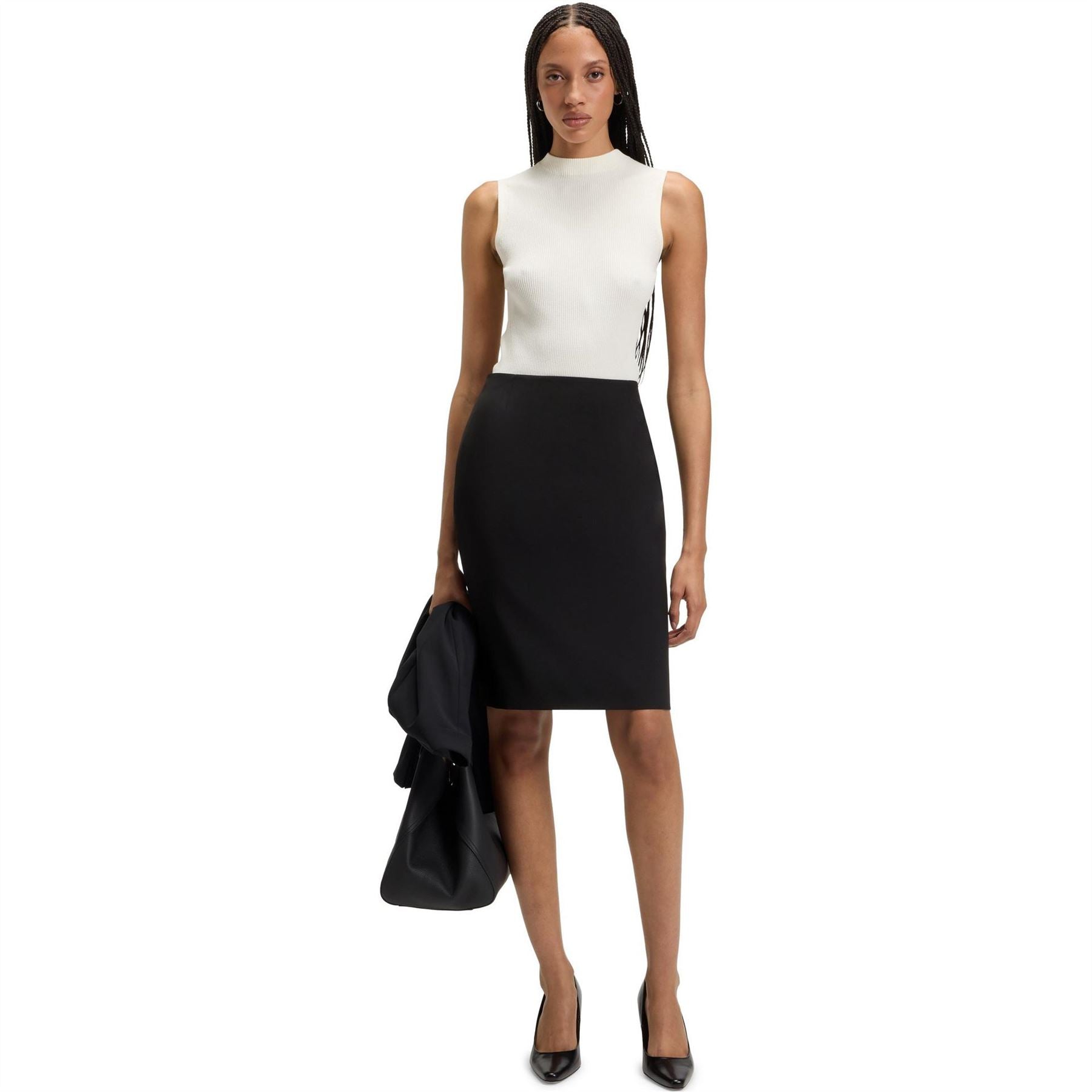 Boss Vileah Knee Length Pencil Skirt