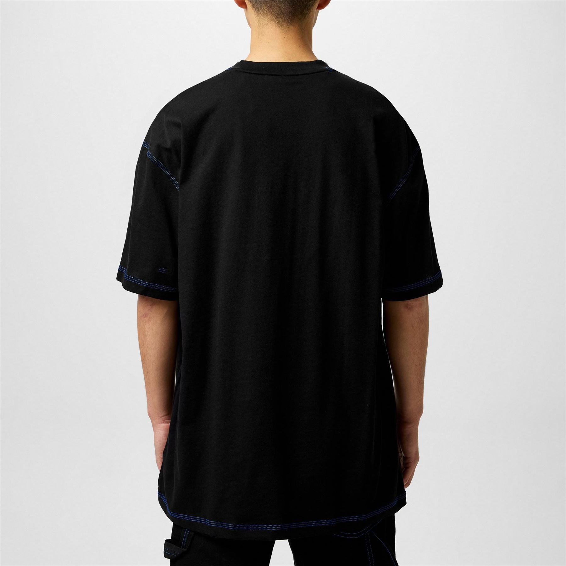 Hugo Regular Fit Crew Neck Lettering T-Shirt