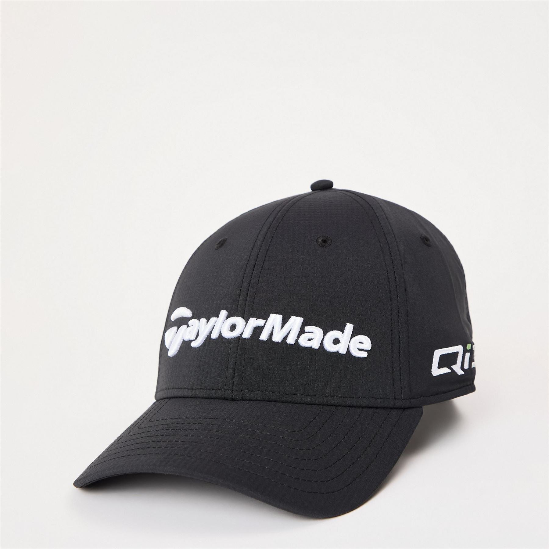 TaylorMade Embroidered Logo Wordmark Pre Curved Brim Baseball Cap