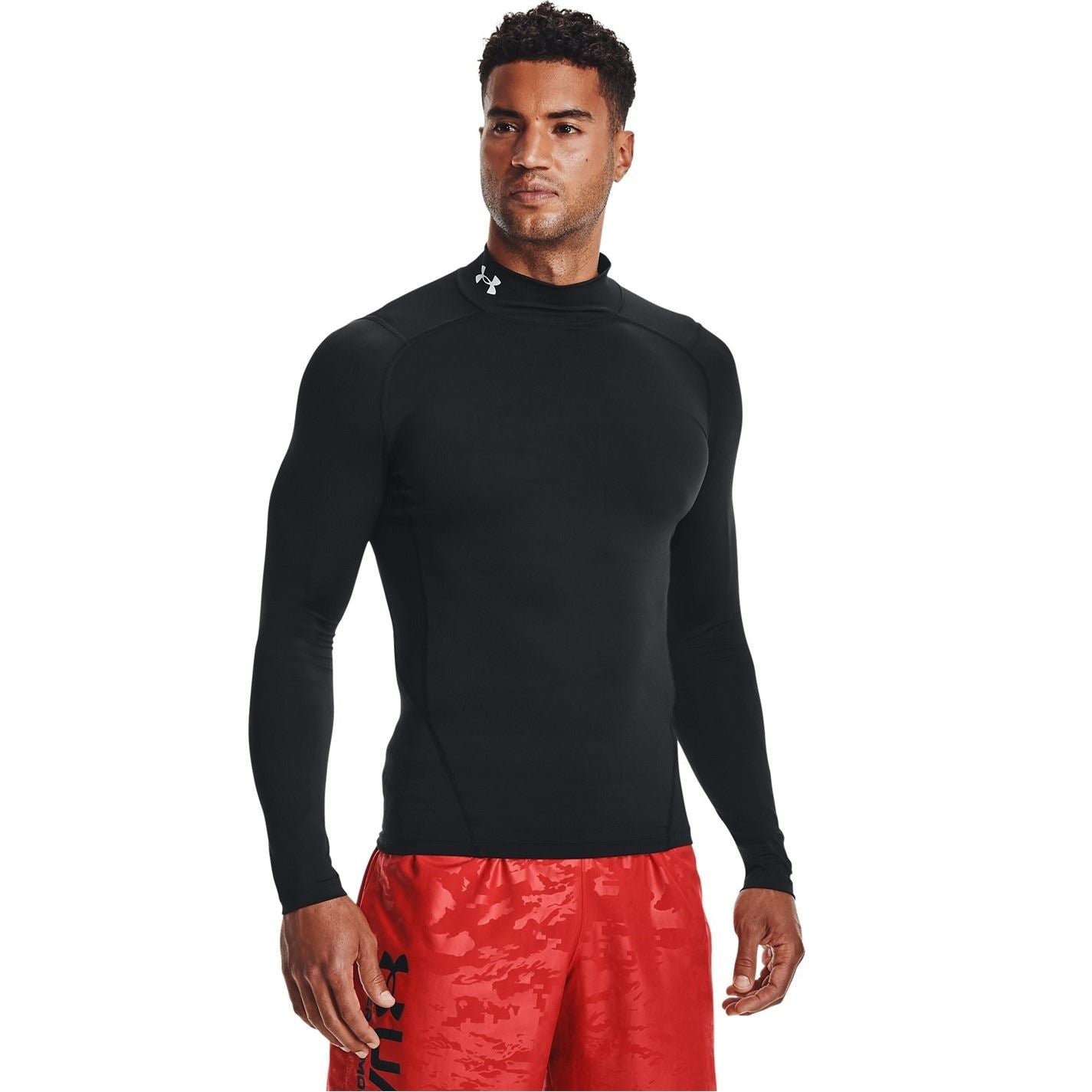 Under Armour Mens Armour Heatgear® Mock Long Sleeve