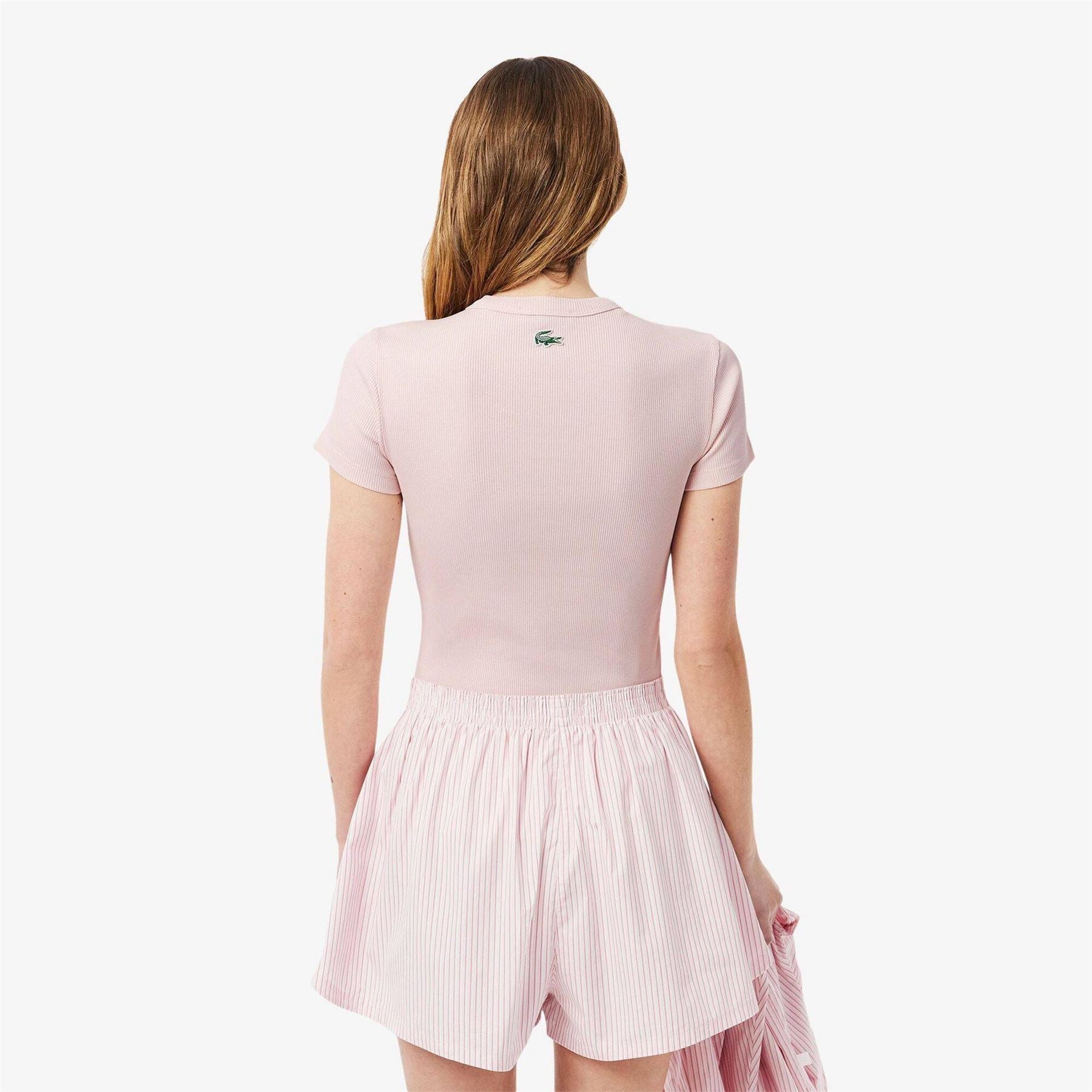 Lacoste Slim Fit Crew Neck Short Sleeve T-Shirt