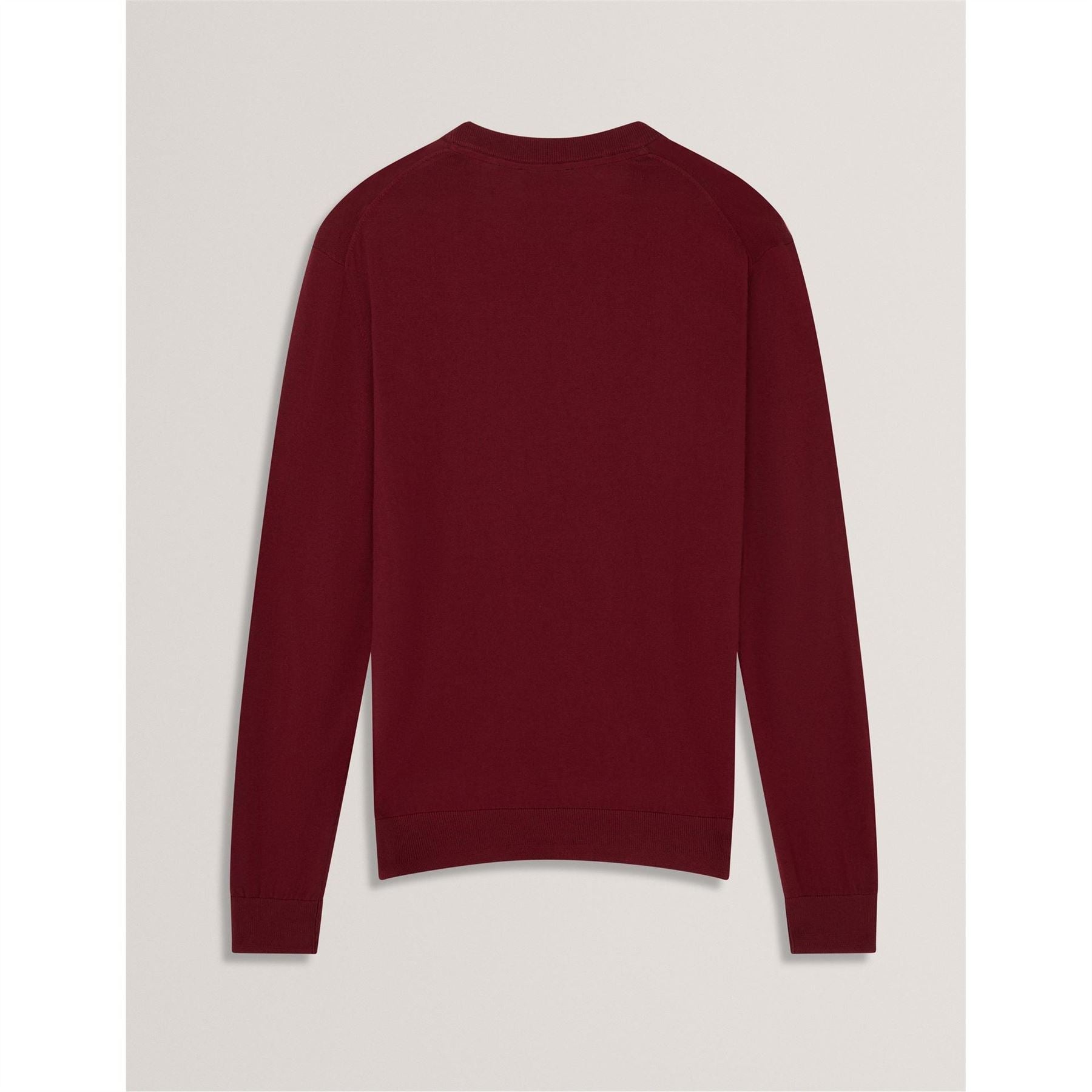 Ted Baker Merino Crew Neck Long Sleeve Sweater