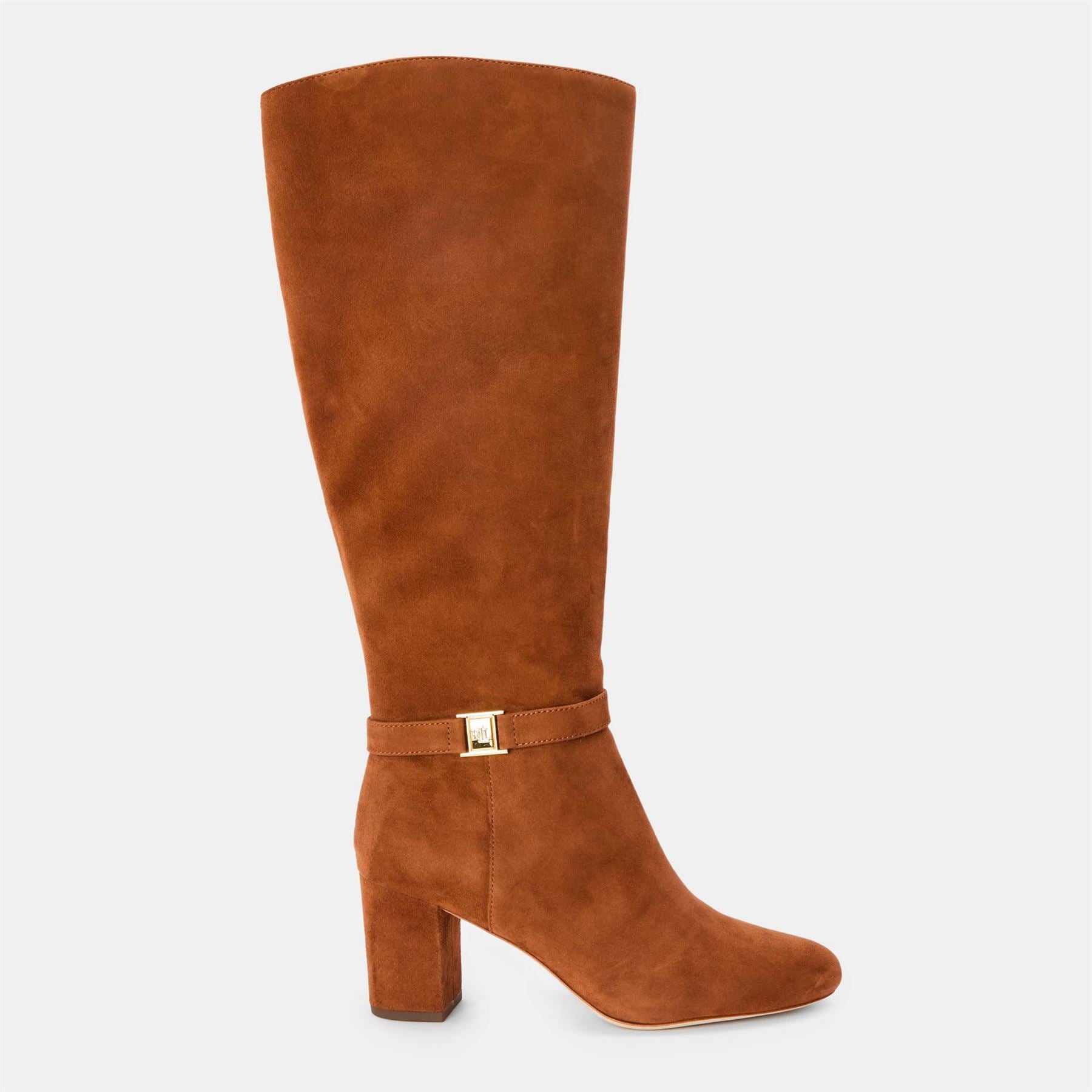 Lauren by Ralph Lauren Real Leather Kellie Knee High Boots