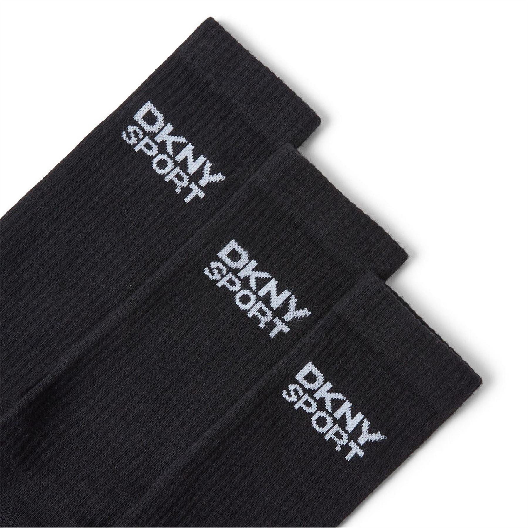 DKNY Mens 3 Pack Sports Socks Radde