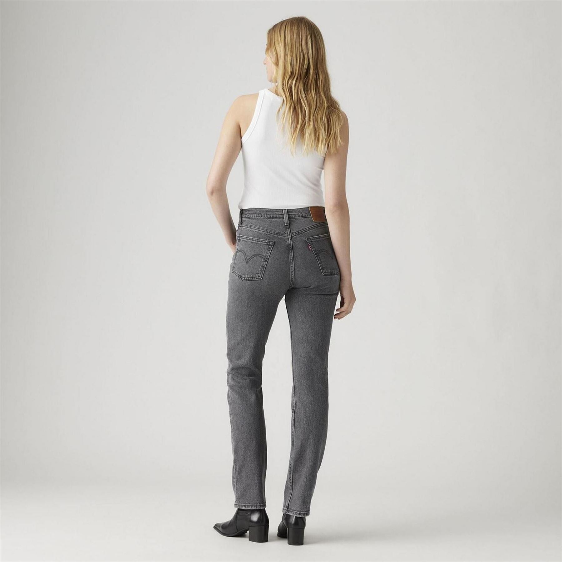 Levis Womens 501 Jeans For Women Swan Islan Straight Leg