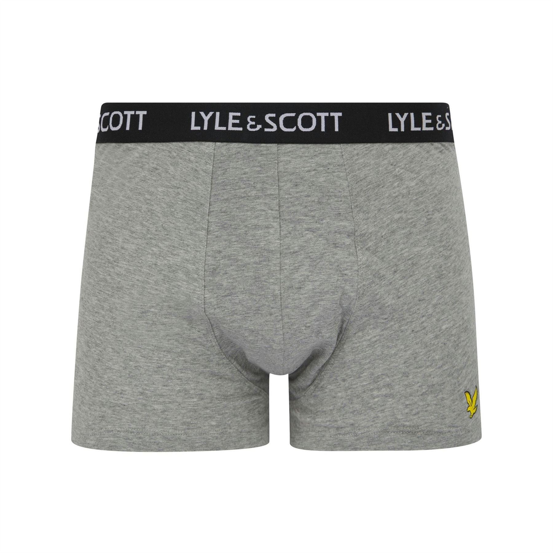 Lyle and Scott 5 Pack Plain Design Trunks