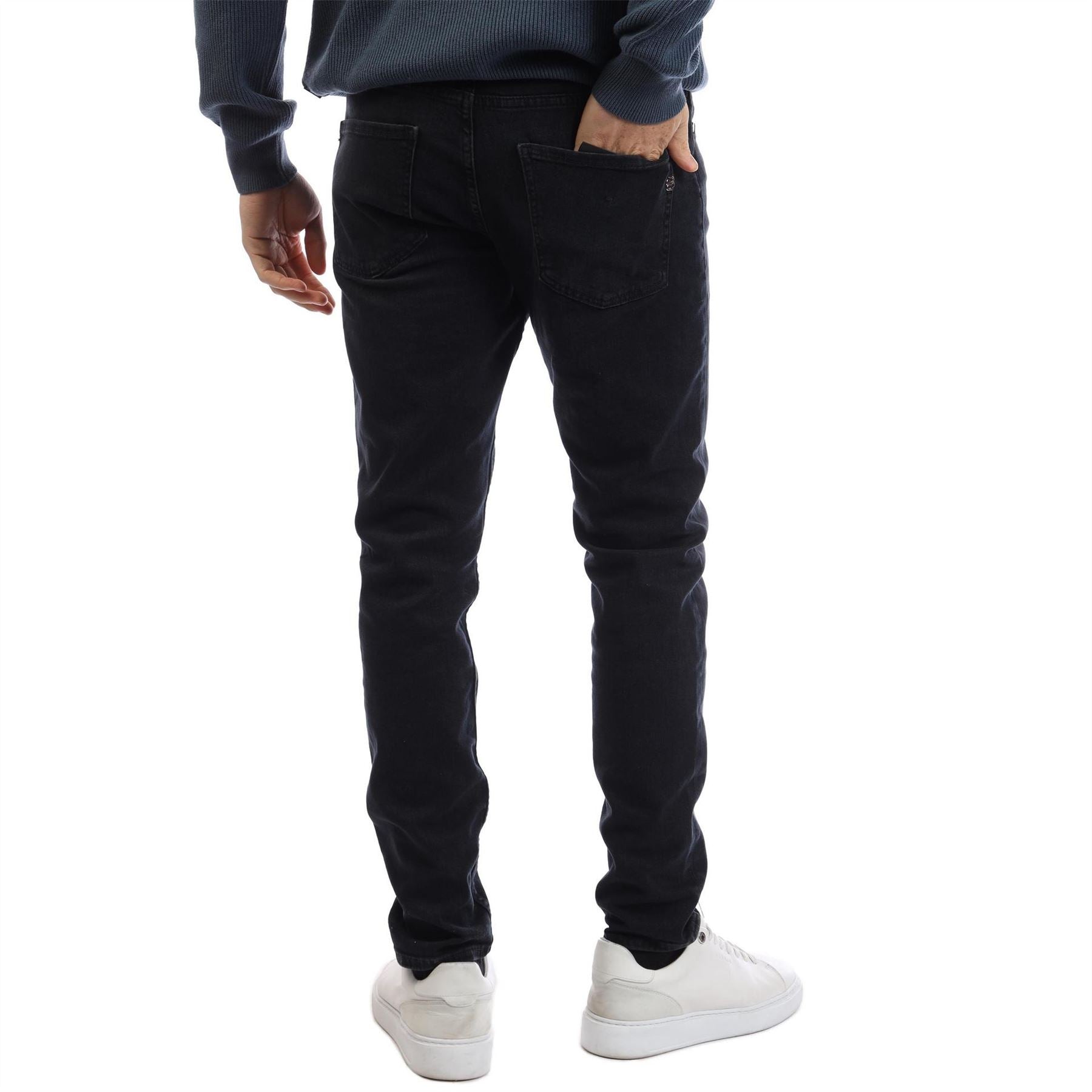 Boss Taber Dark Wash Slim Five Pocket Pants
