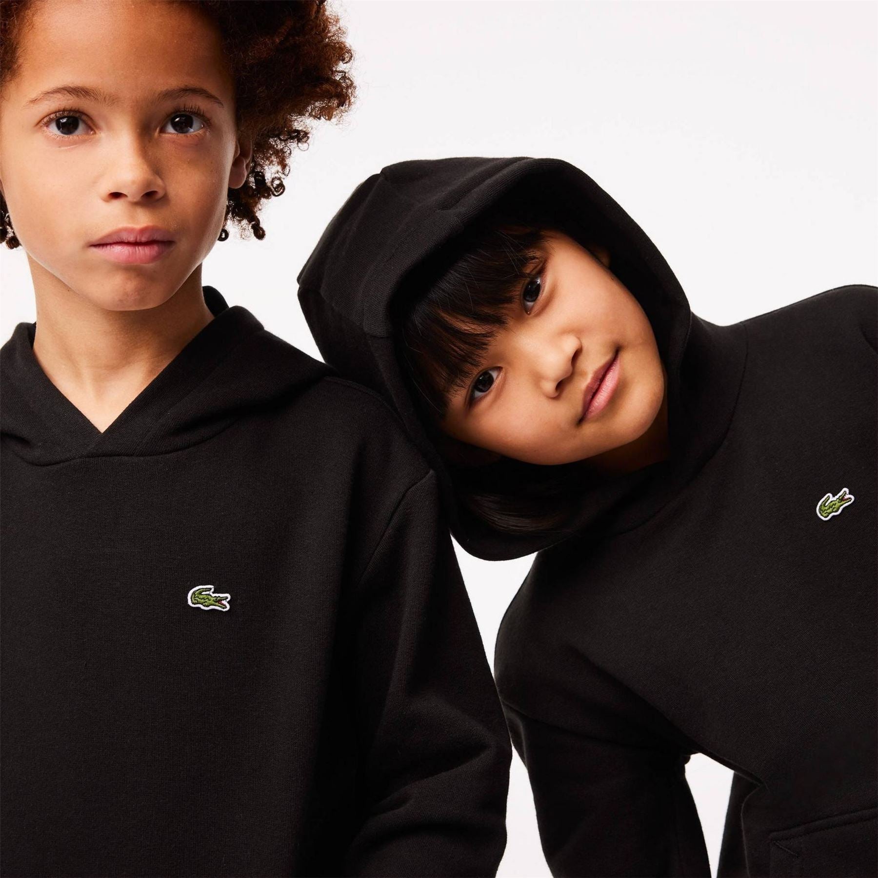 Lacoste Logo Over The Head Hoodie