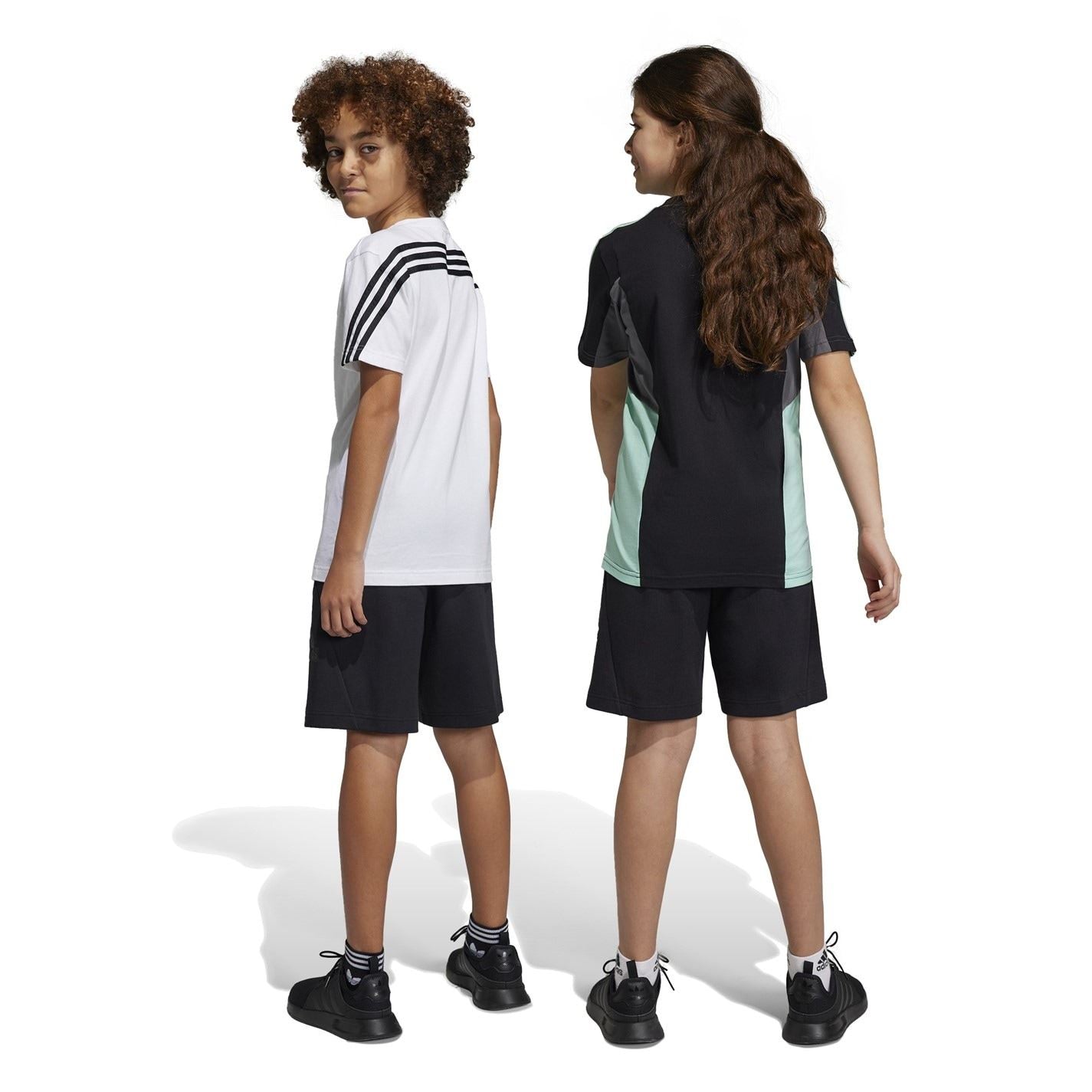 adidas Future Icons Logo 8 Inch Shorts Juniors