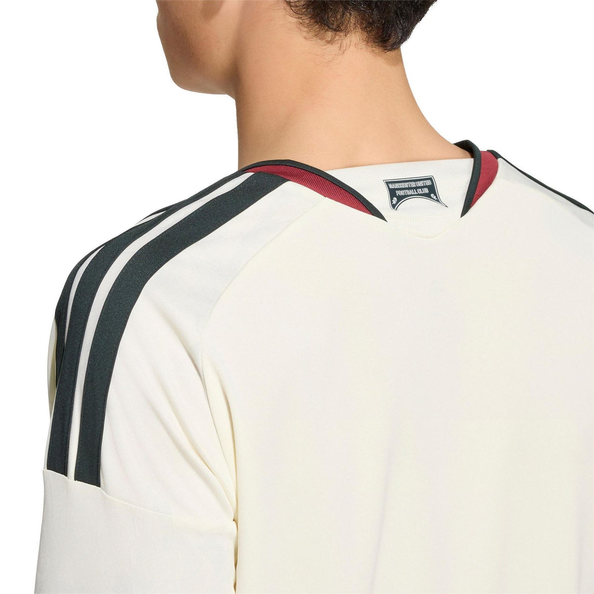 adidas Manchester United Third Long Sleeve Slim Fit Football Shirt