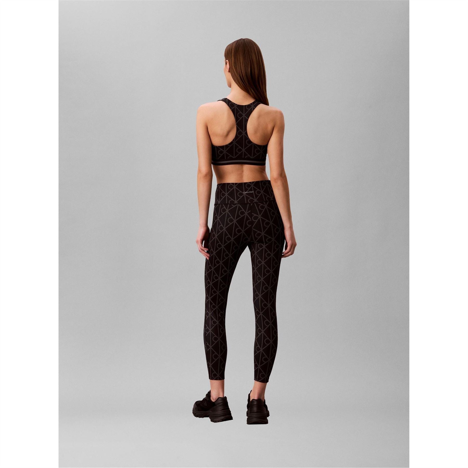 Calvin Klein Icon Wordmark Solid Shapewear Leggings