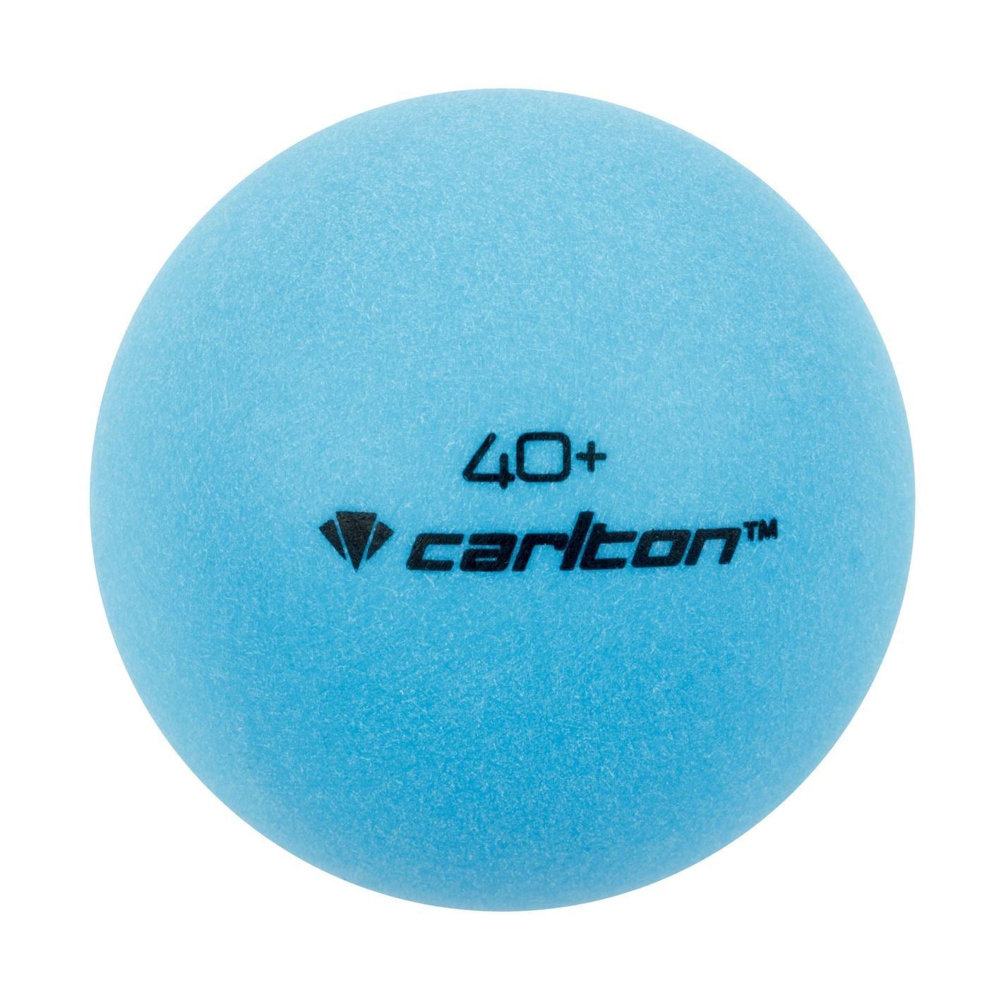 Carlton Neon Glow Table Tennis Balls 6 Pack Adults