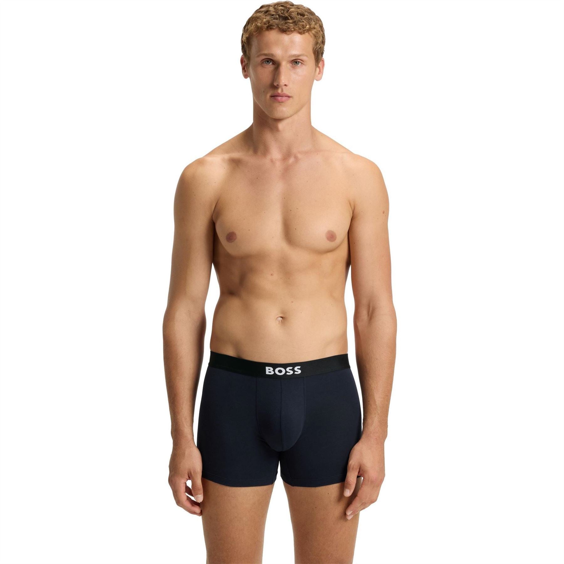 Boss Pack Of Logo Waistband Boxer Briefs