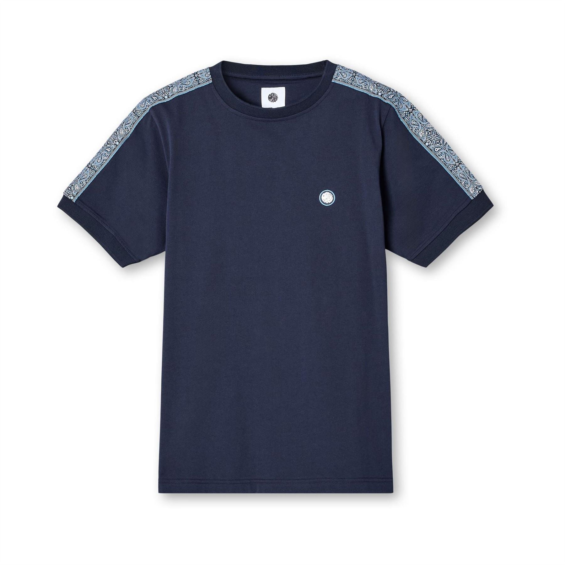 Pretty Green Eclipse Paisley Regular Fit T-Shirt