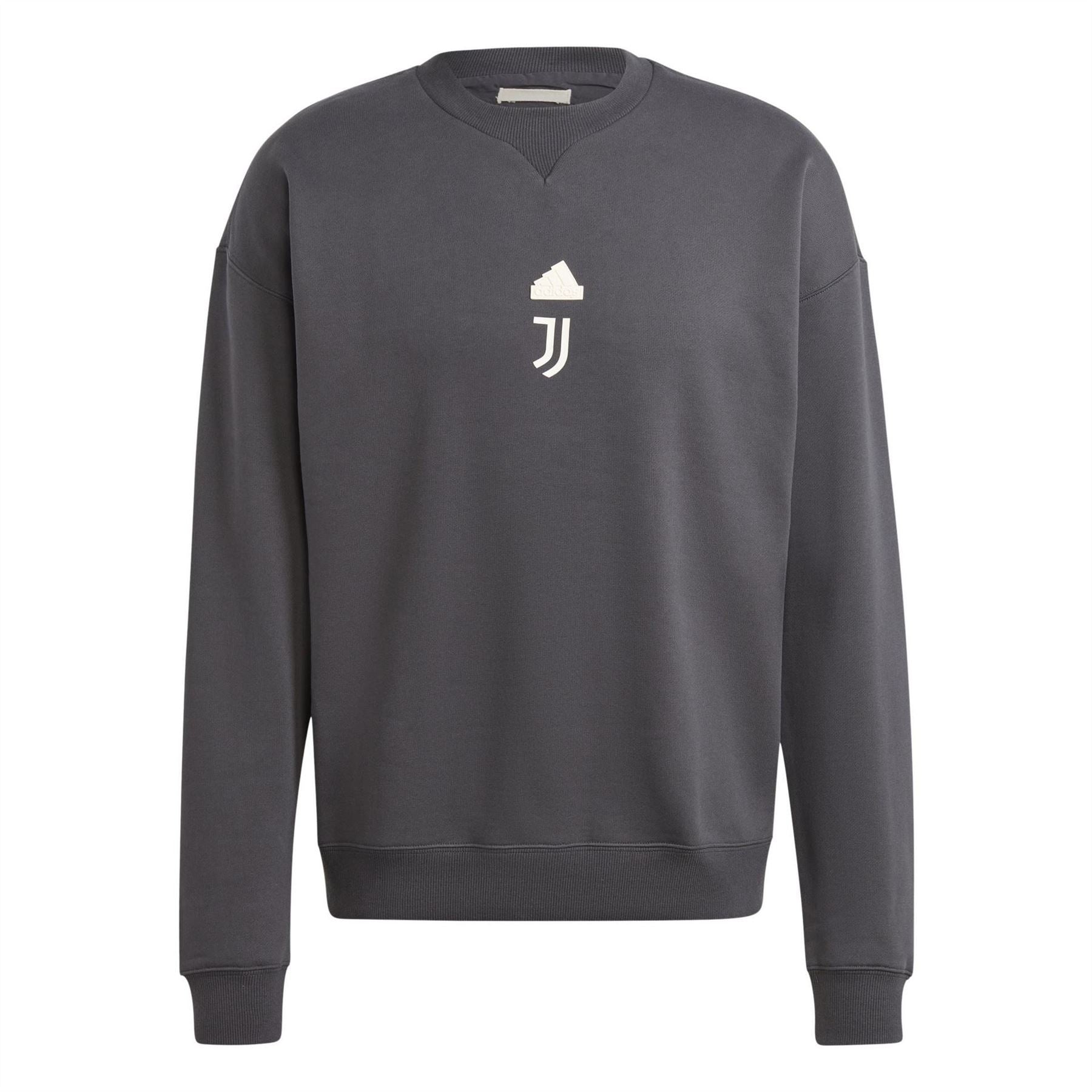 adidas Mens Juventus Lifestyler Crew Sweater 2023 2024