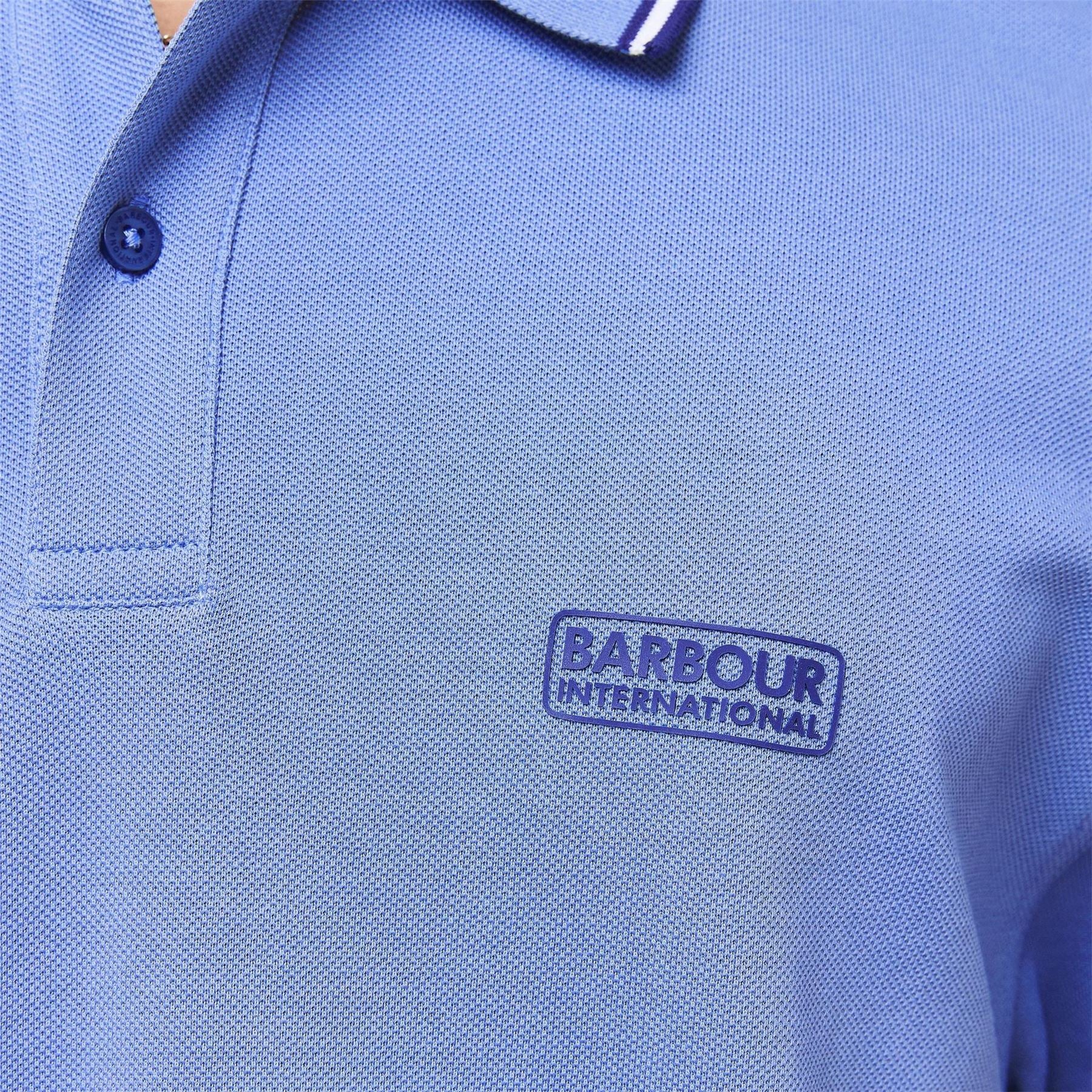 Barbour International Tipped Short Sleeve Polo Shirt