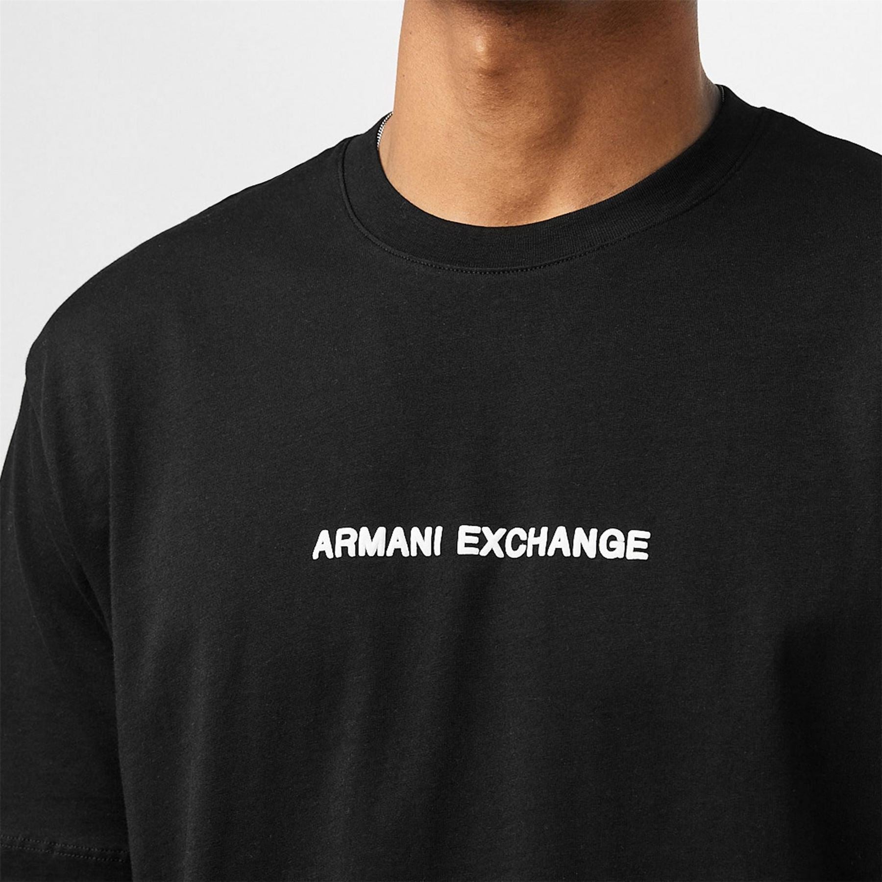 Armani Exchange Regular Fit Crew Neck Short Sleeve T-Shirt