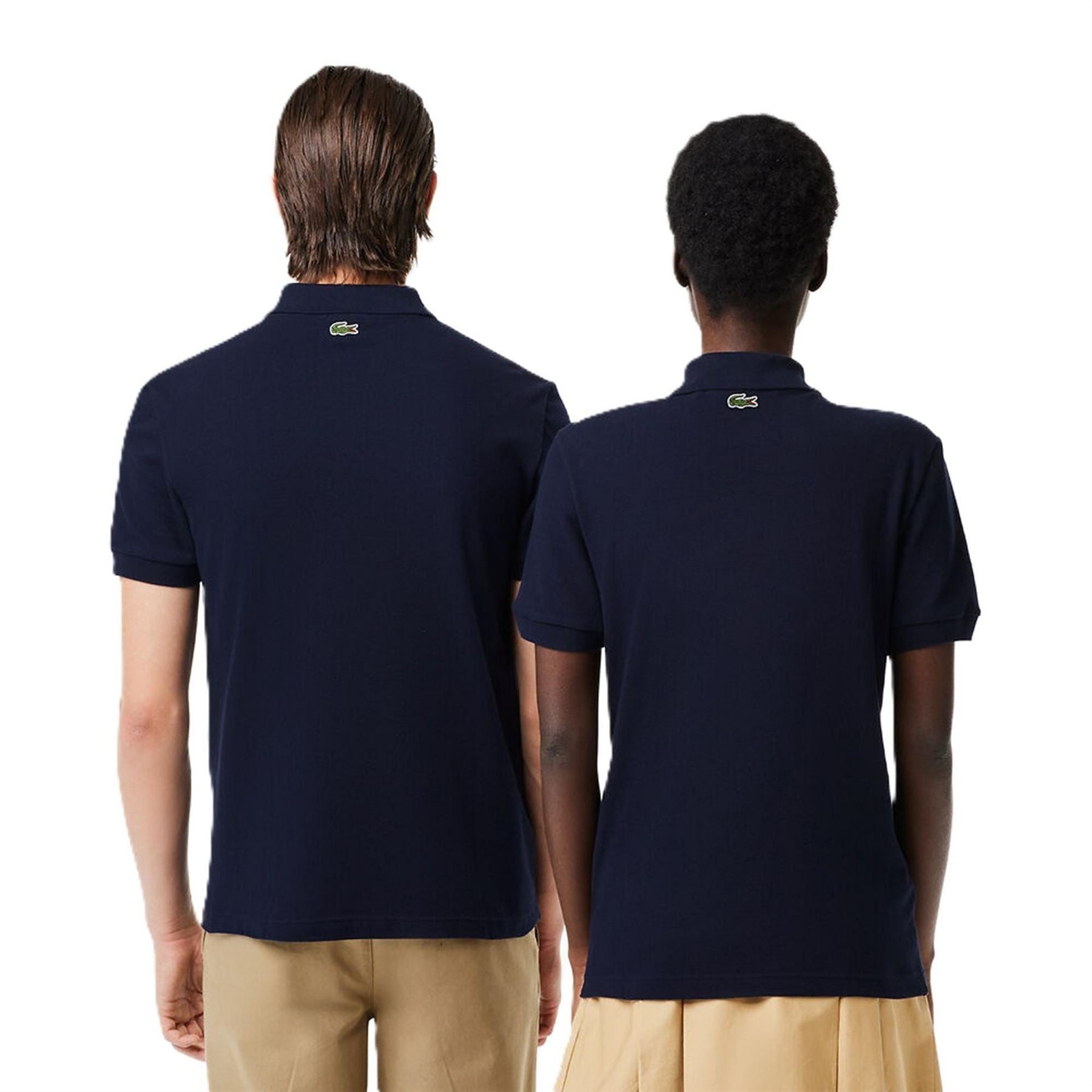 Lacoste Regular Fit Lacoste Lettering Polo