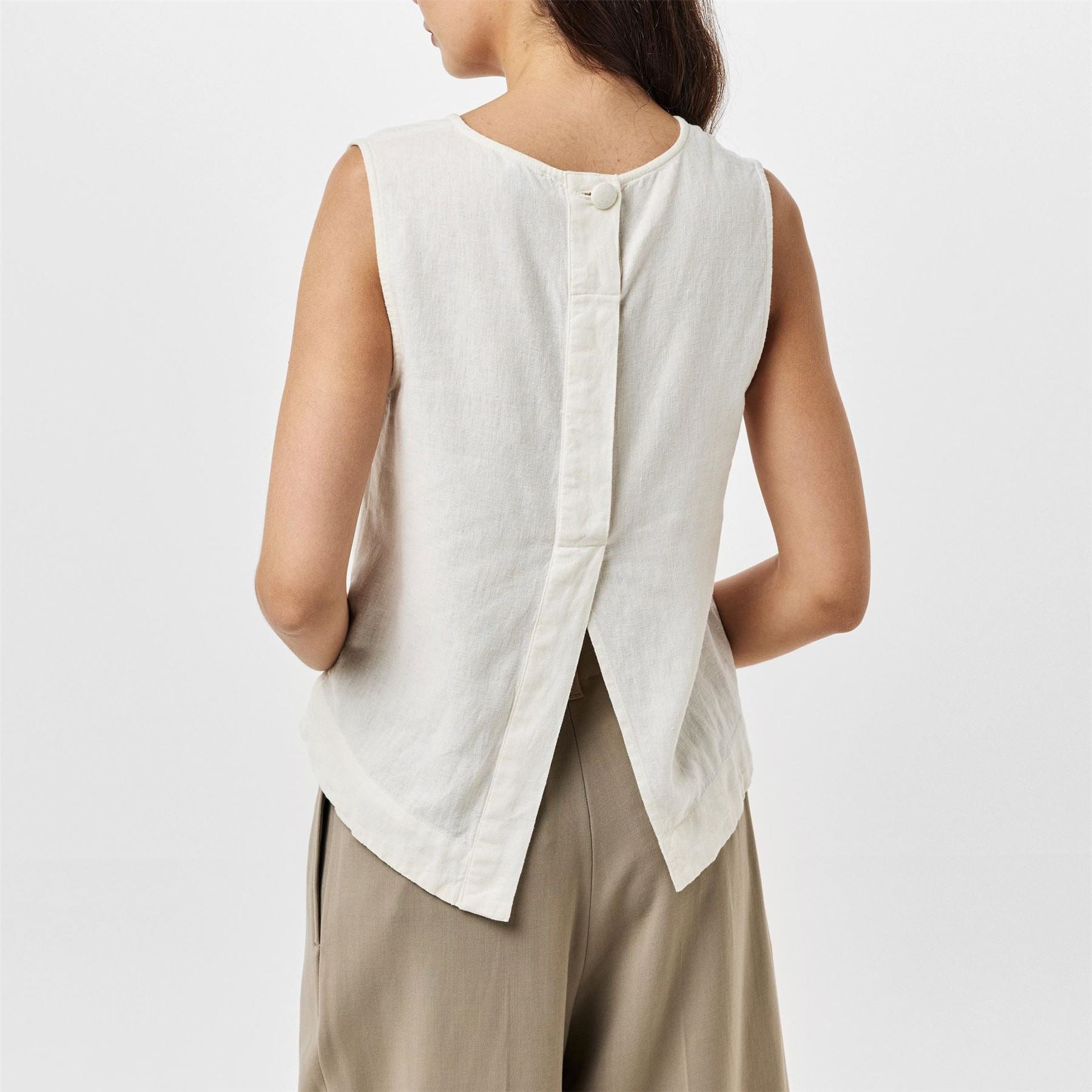 Nobodys Child Cropped Relaxed Fit Vest