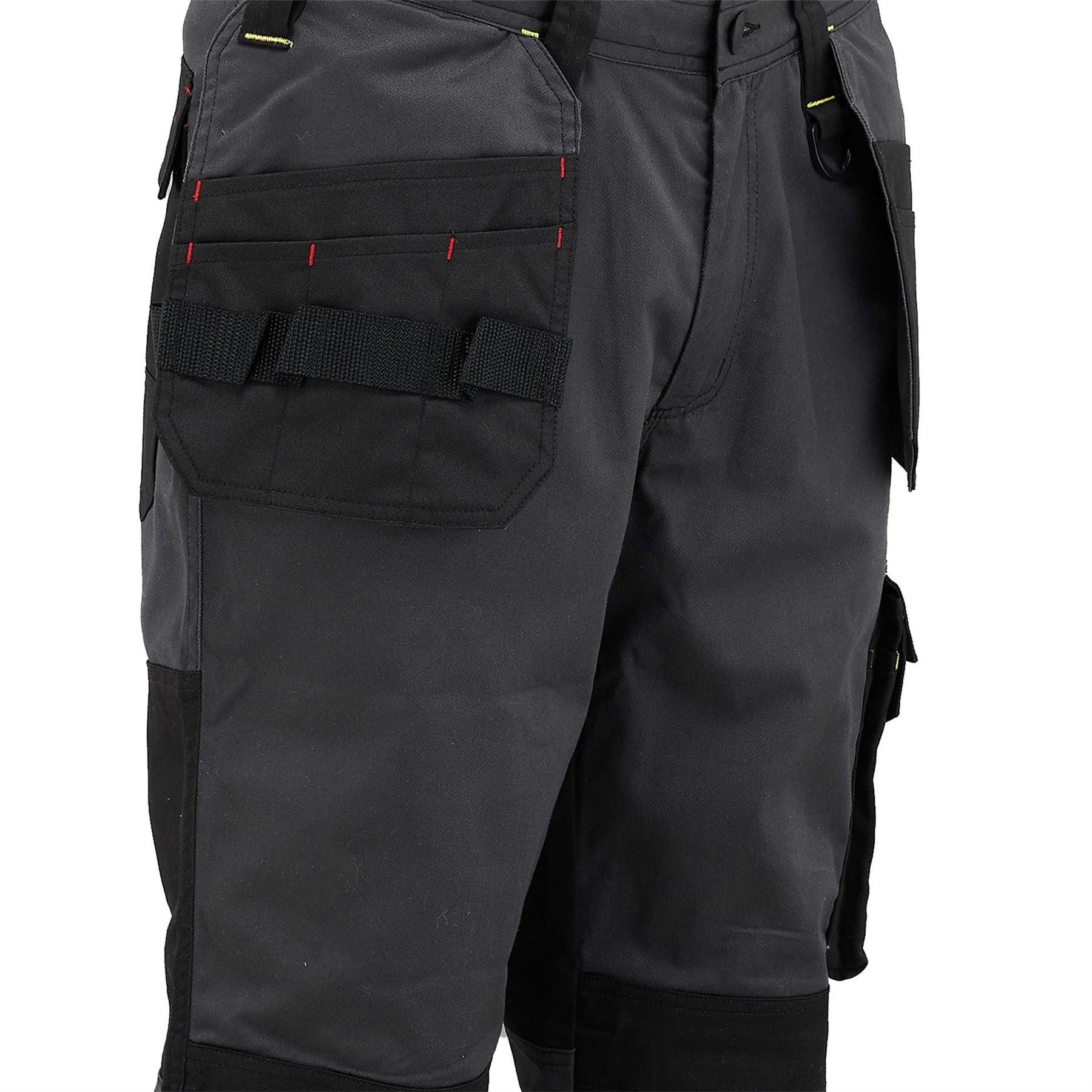 Dunlop Solid Multi-Pocket Straight Workwear Trousers