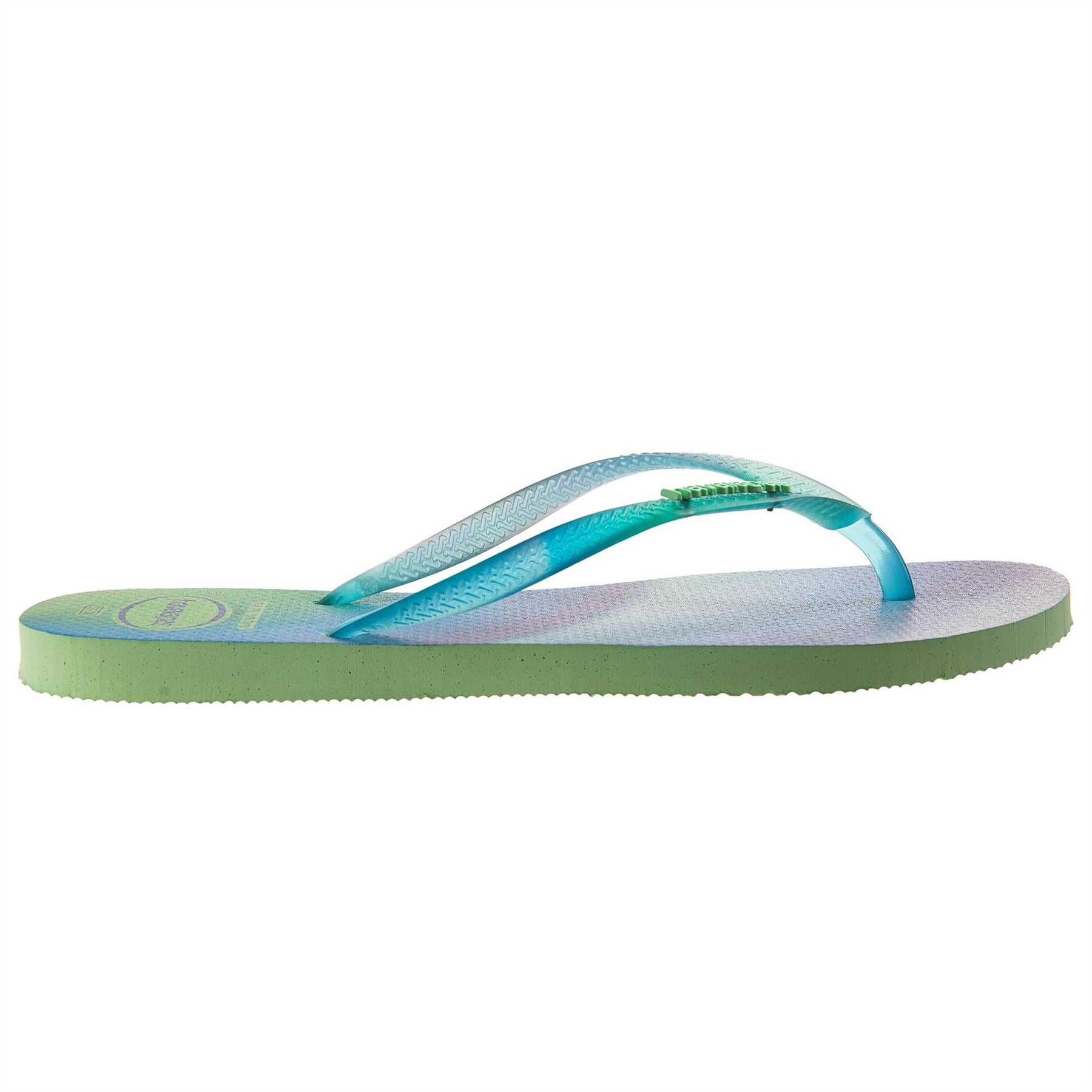 Havaianas Womens Hav. Slim Metallic Rainbow Citronel Flip Flops