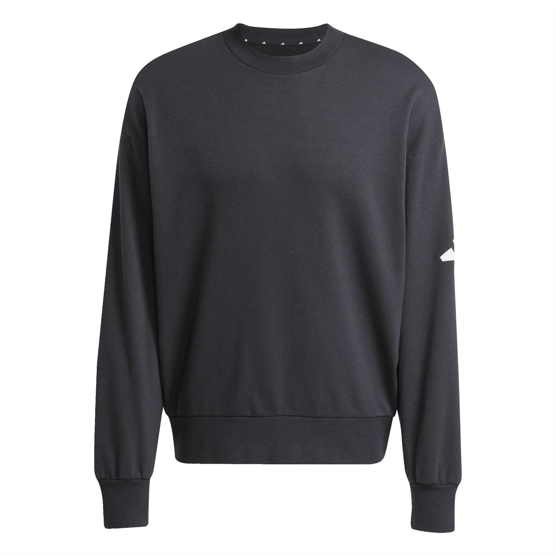 adidas Crew Neck Drop Shoulder Long Sleeve Relaxed Fit Sweatshirt