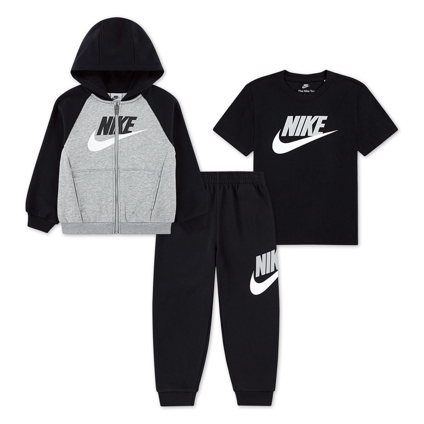 Nike Color Block Hoodie Jogger Set