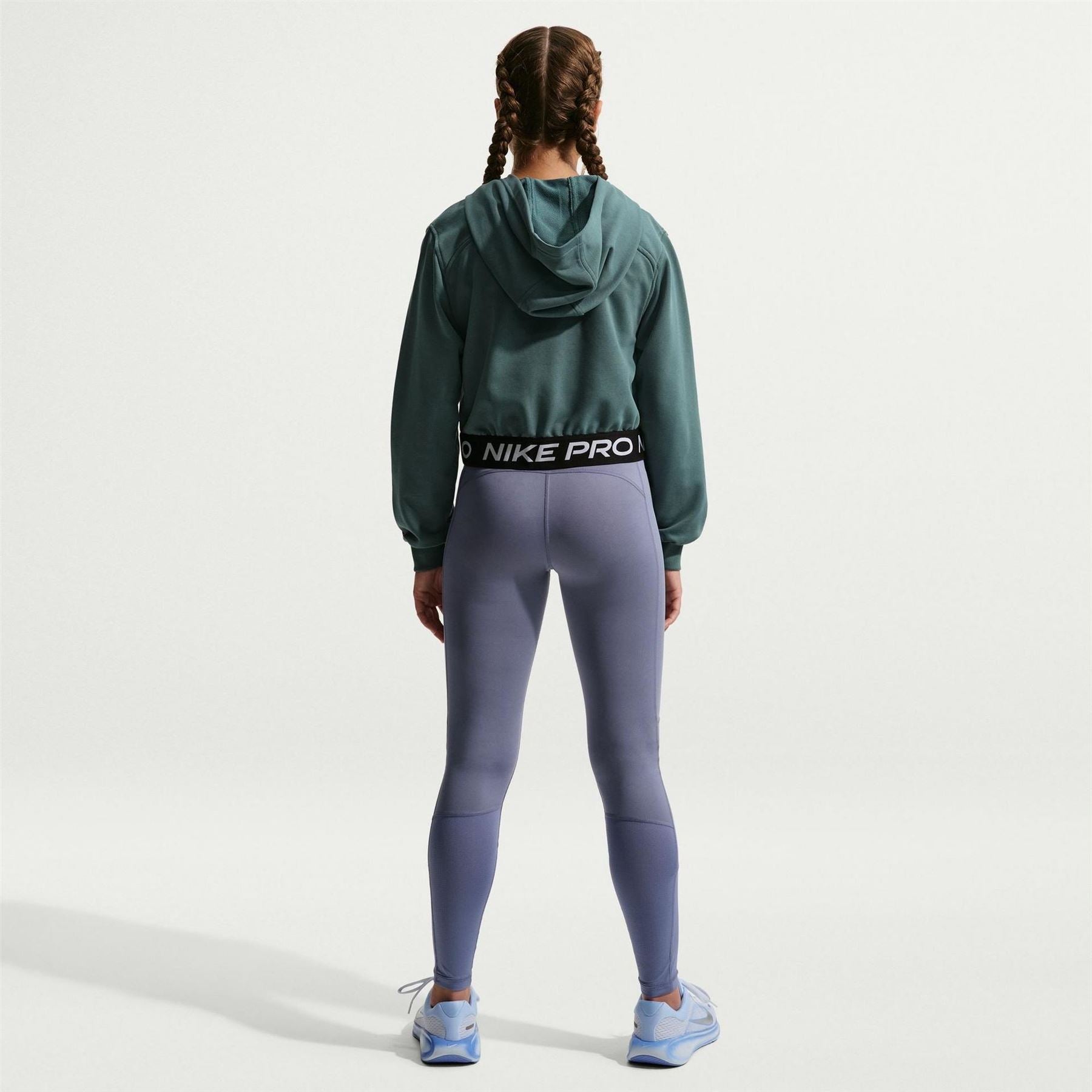 Nike Pro Dri Fit Full Zip Hoodie Juniors
