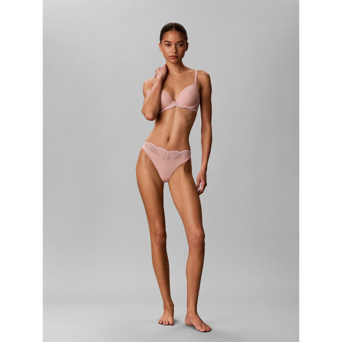 Calvin Klein Perf Fit Lace T Thong Brief