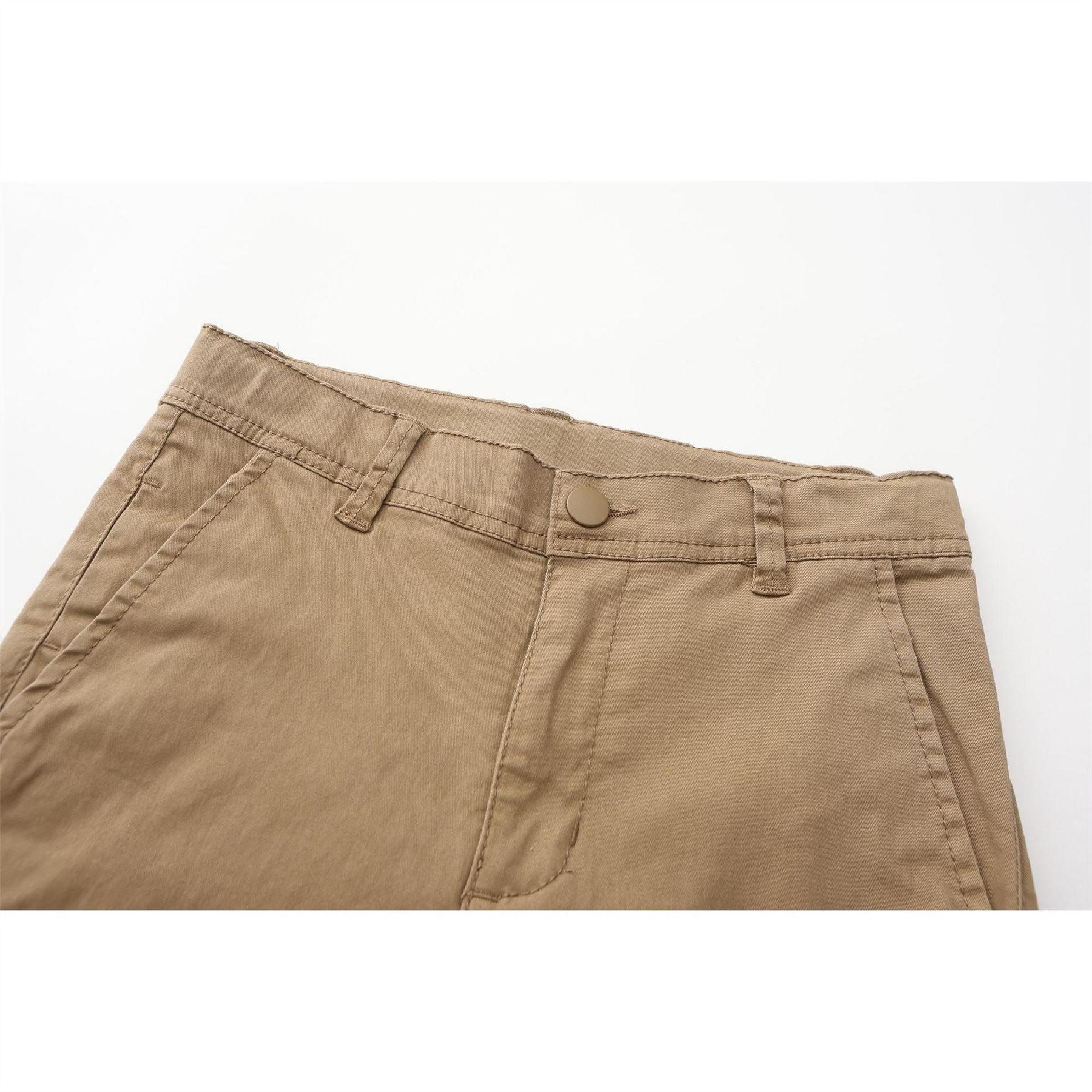 Firetrap Solid Patterned Straight Chinos