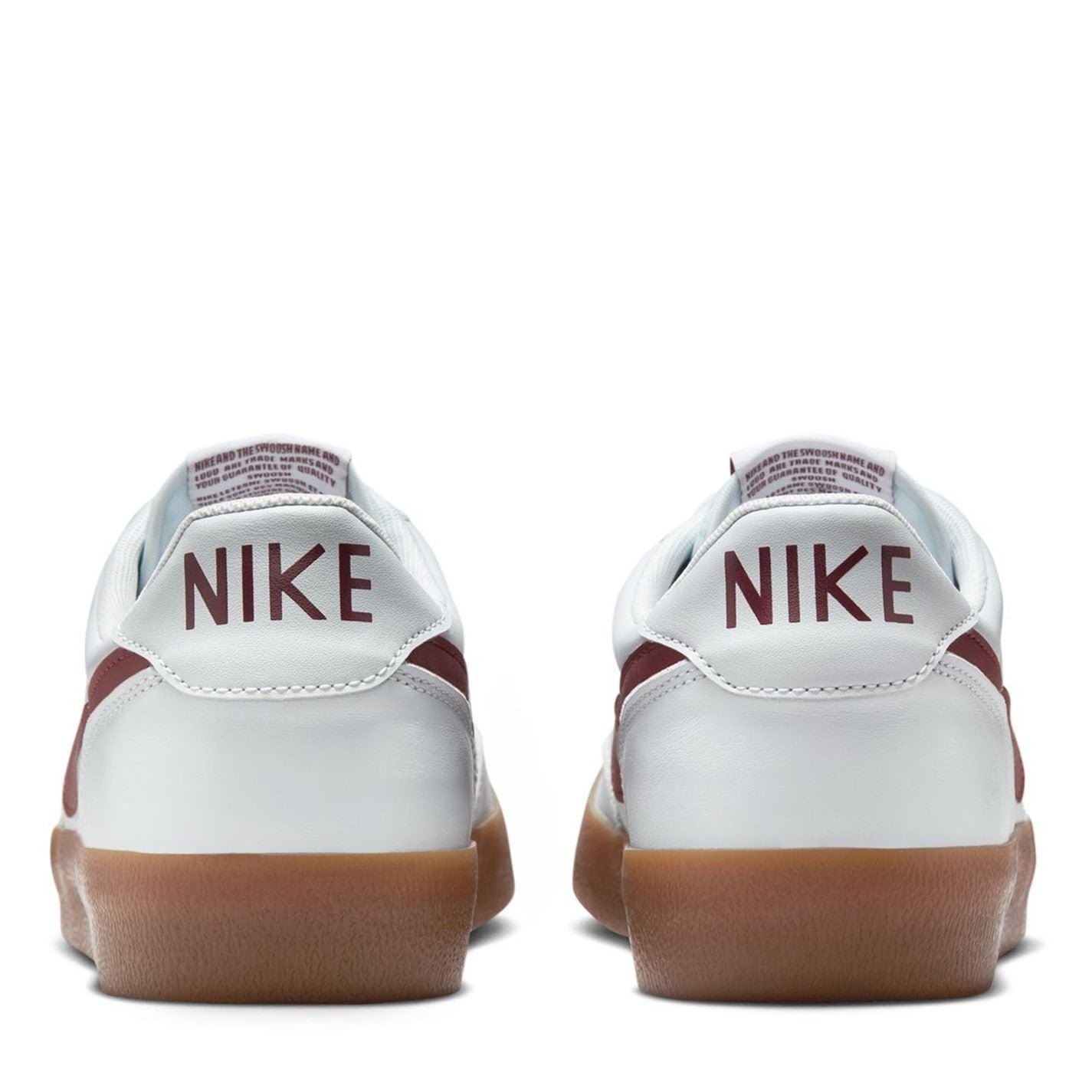 Nike Leather Low Top Flat Heel Sneakers
