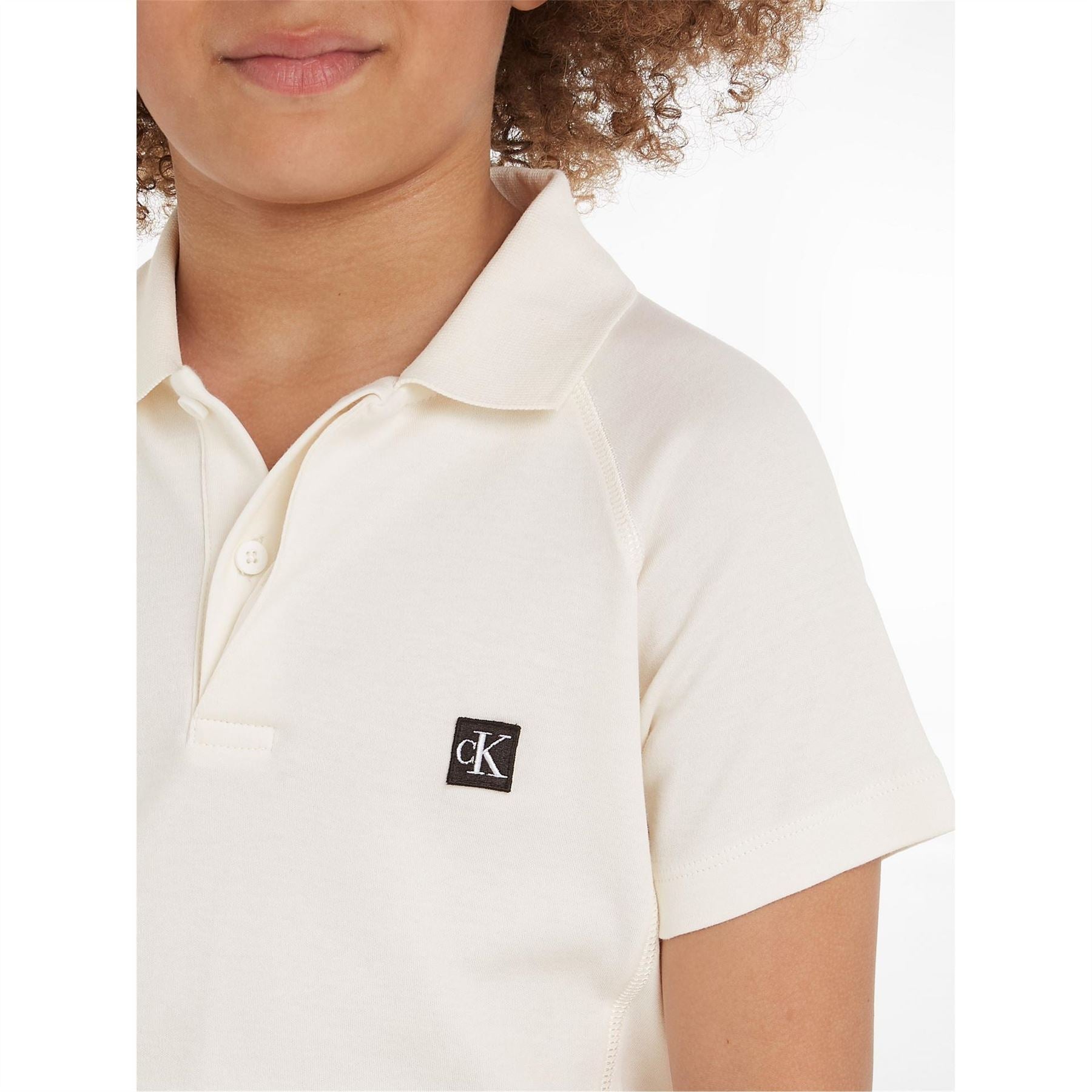 Calvin Klein Jeans Soft Jersey Short Sleeve Polo Shirt