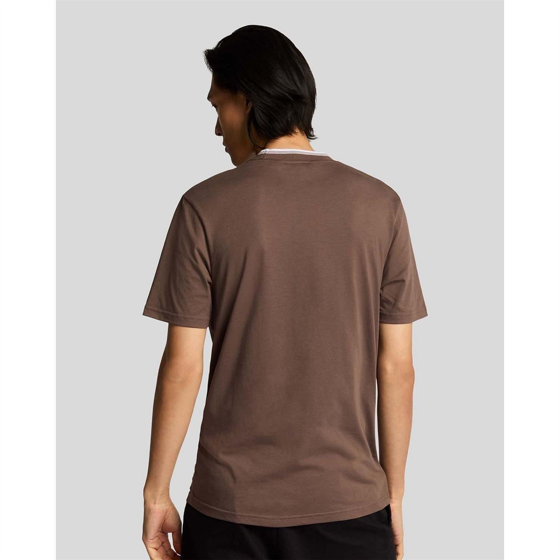Lyle and Scott Cotton Tipped T-Shirt