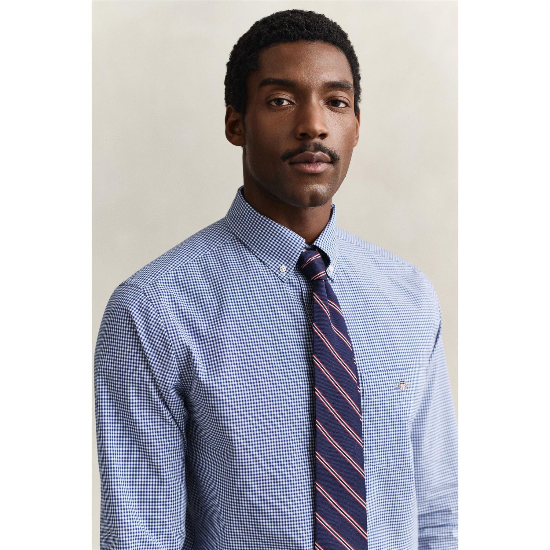 Gant Gingham Long Sleeve Button Down Collar Shirt